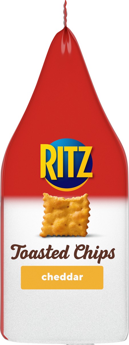 slide 8 of 9, Ritz Toasted Chips, Cheddar - 8.1oz, 8.1 oz