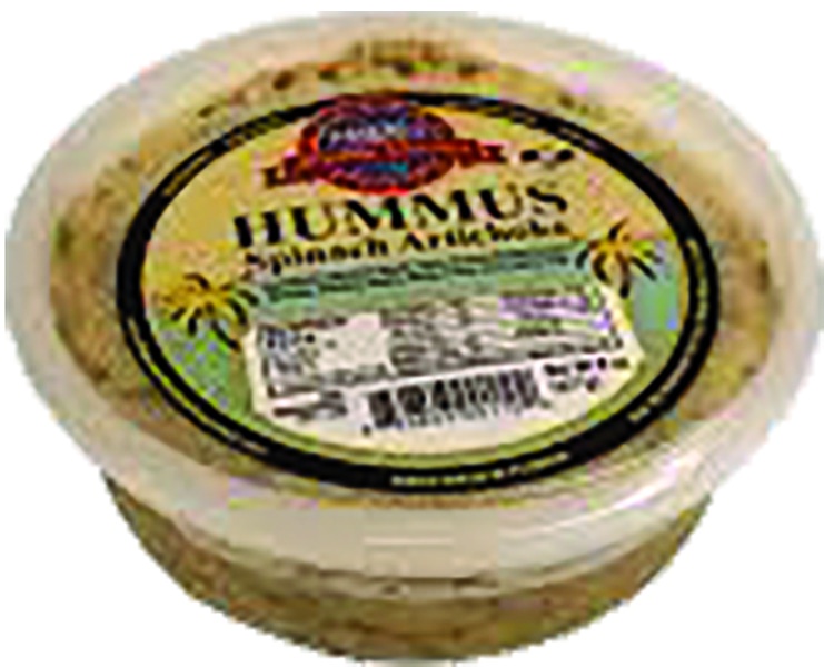 slide 1 of 1, Nature's Healthy Spinach Artichoke Hummus, 8 oz