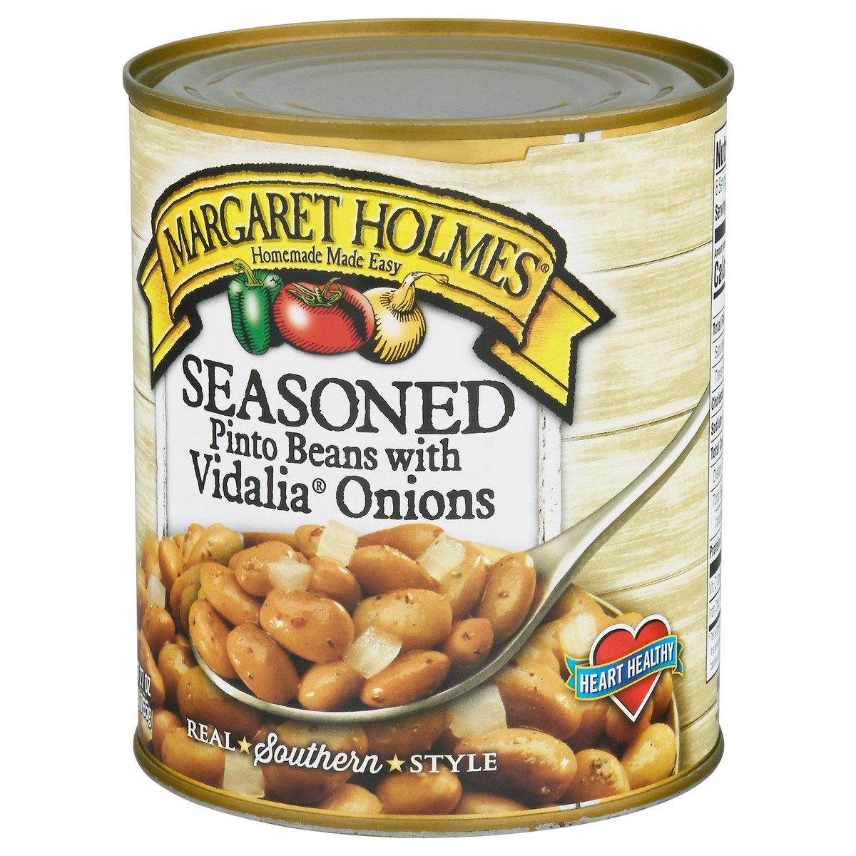 slide 3 of 13, Margaret Holmes Seasoned Pinto Beans with Vidalia Onions, 27 oz