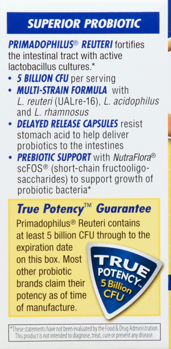 slide 5 of 9, Nature's Way Primadophilus Reuteri Probiotics, 90 ct