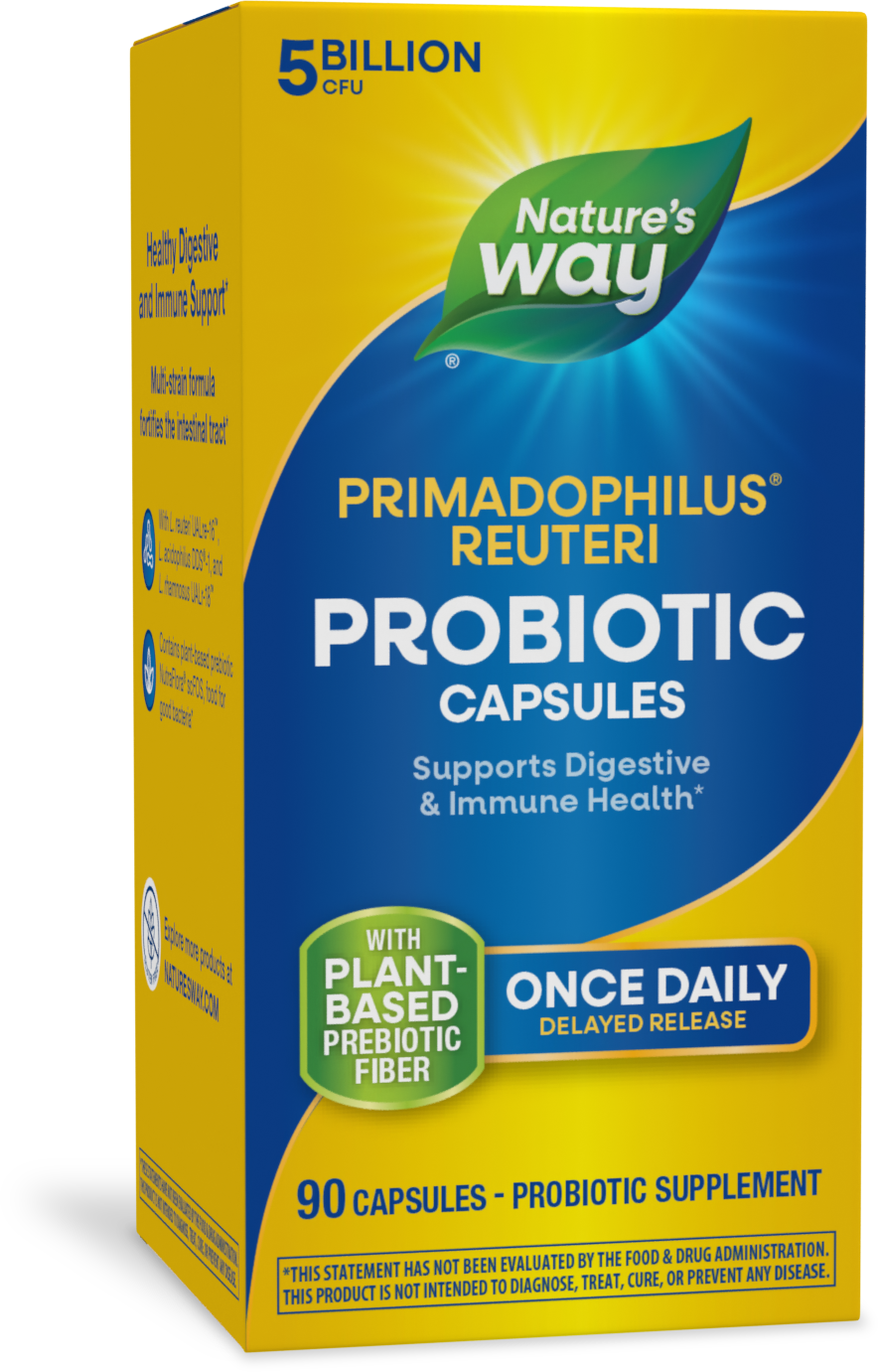 slide 1 of 9, Nature's Way Primadophilus Reuteri Probiotics, 90 ct