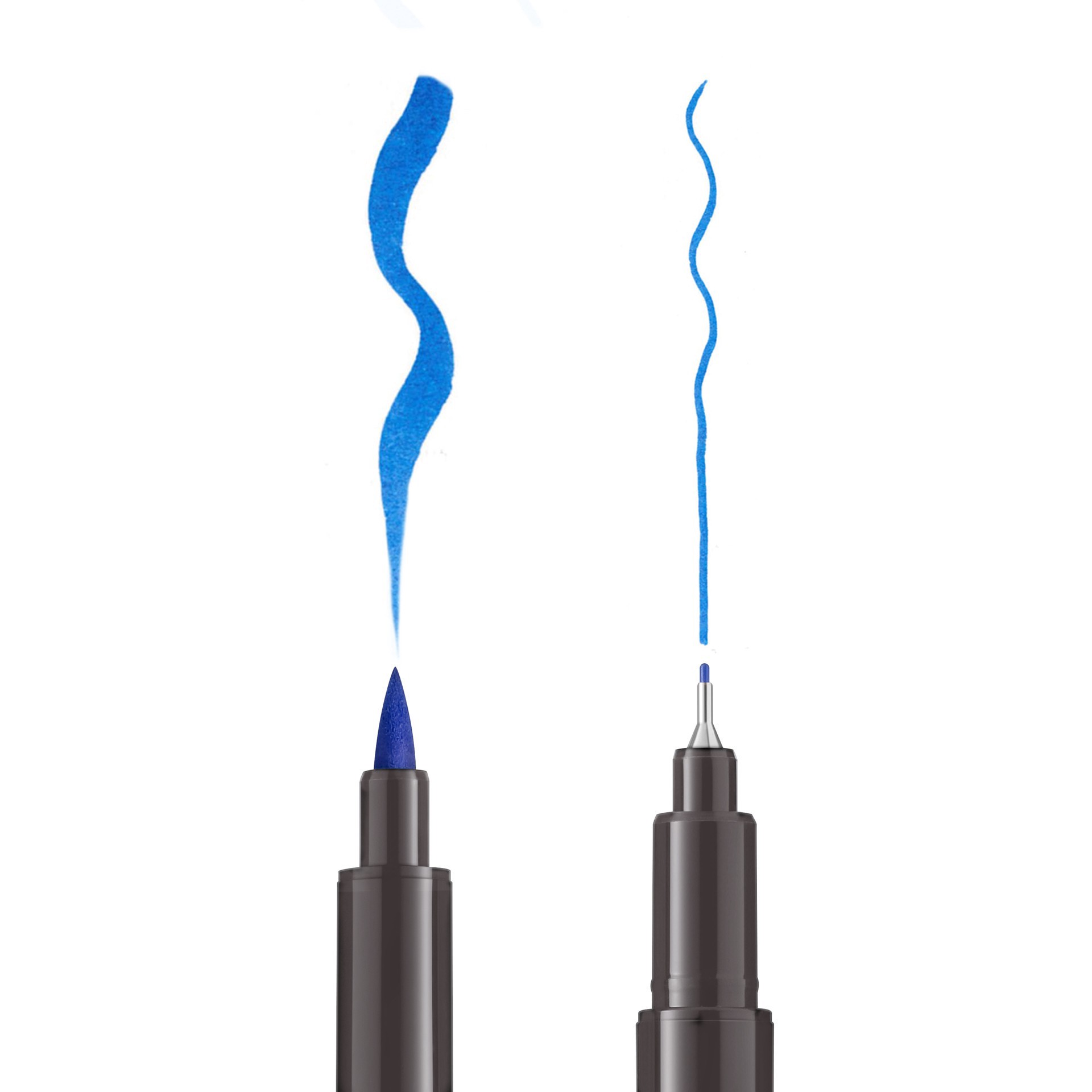 slide 2 of 4, Dual Tip Fabric Ink Markers By Make Market, dual tip