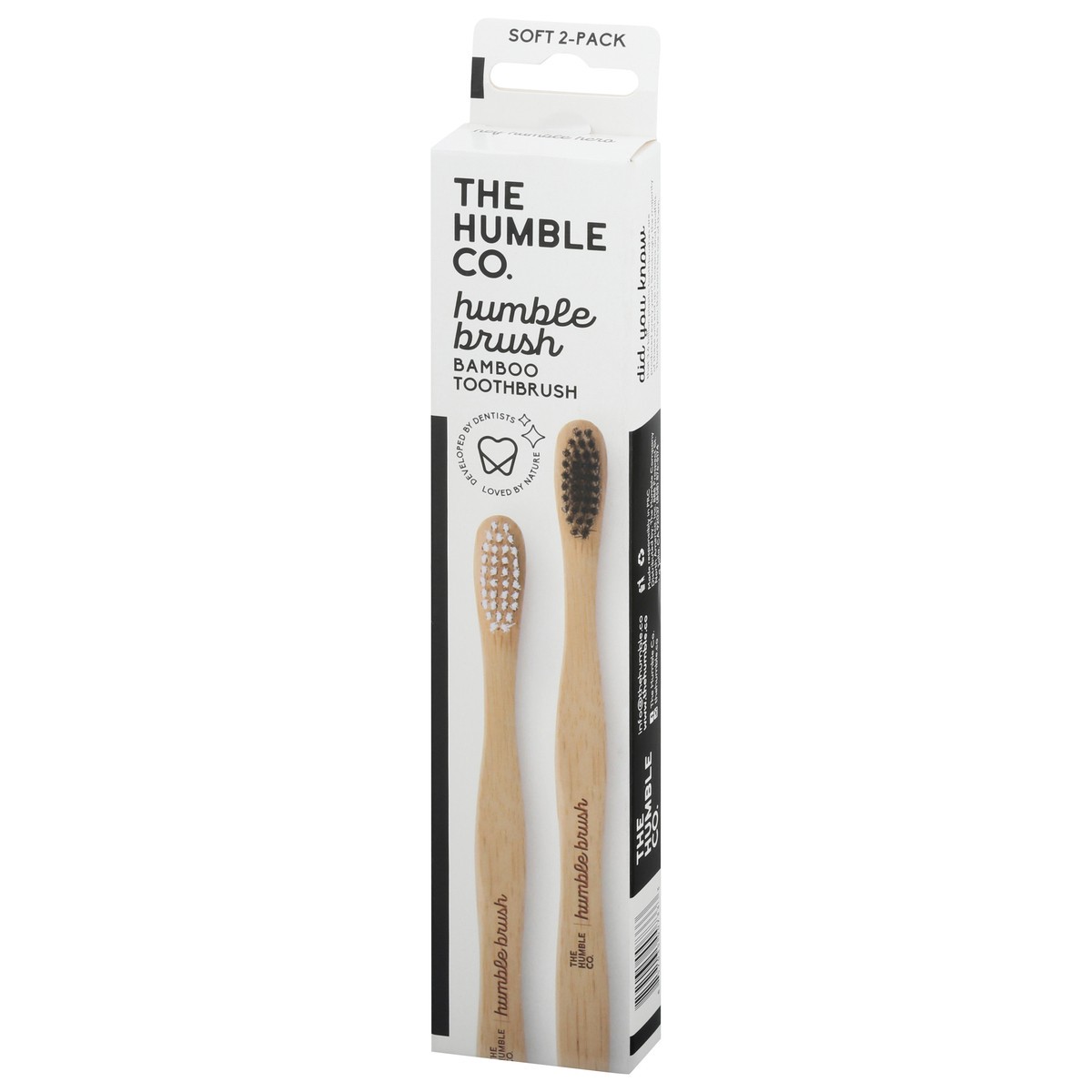slide 10 of 12, The Humble Co. 2 Pack Soft Bamboo Toothbrush 2 ea, 2 ct
