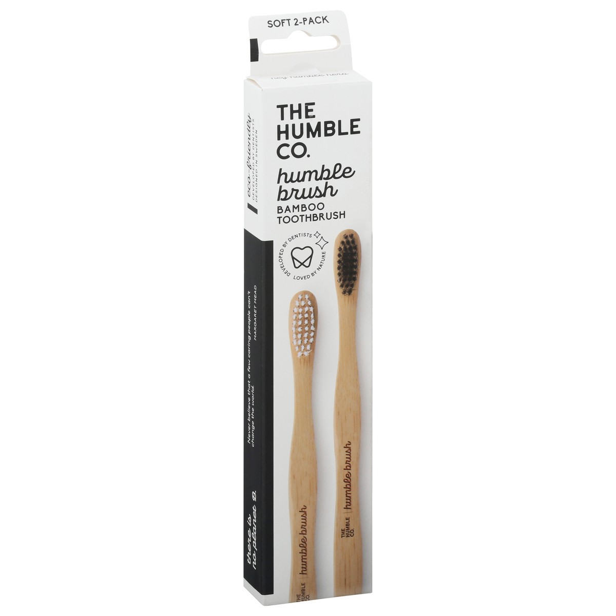 slide 11 of 12, The Humble Co. 2 Pack Soft Bamboo Toothbrush 2 ea, 2 ct