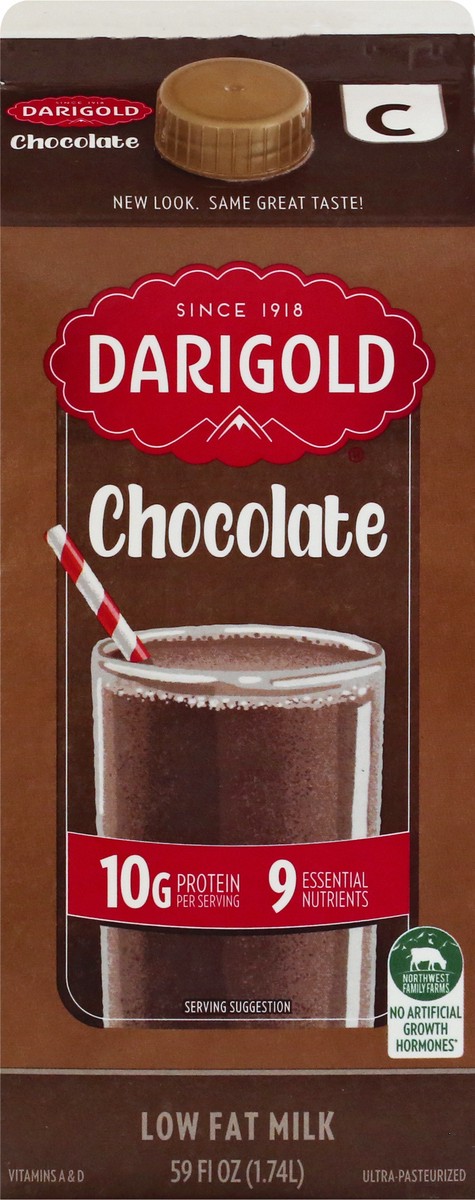 slide 6 of 9, Darigold Low Fat Chocolate Milk 59 fl oz, 59 fl oz