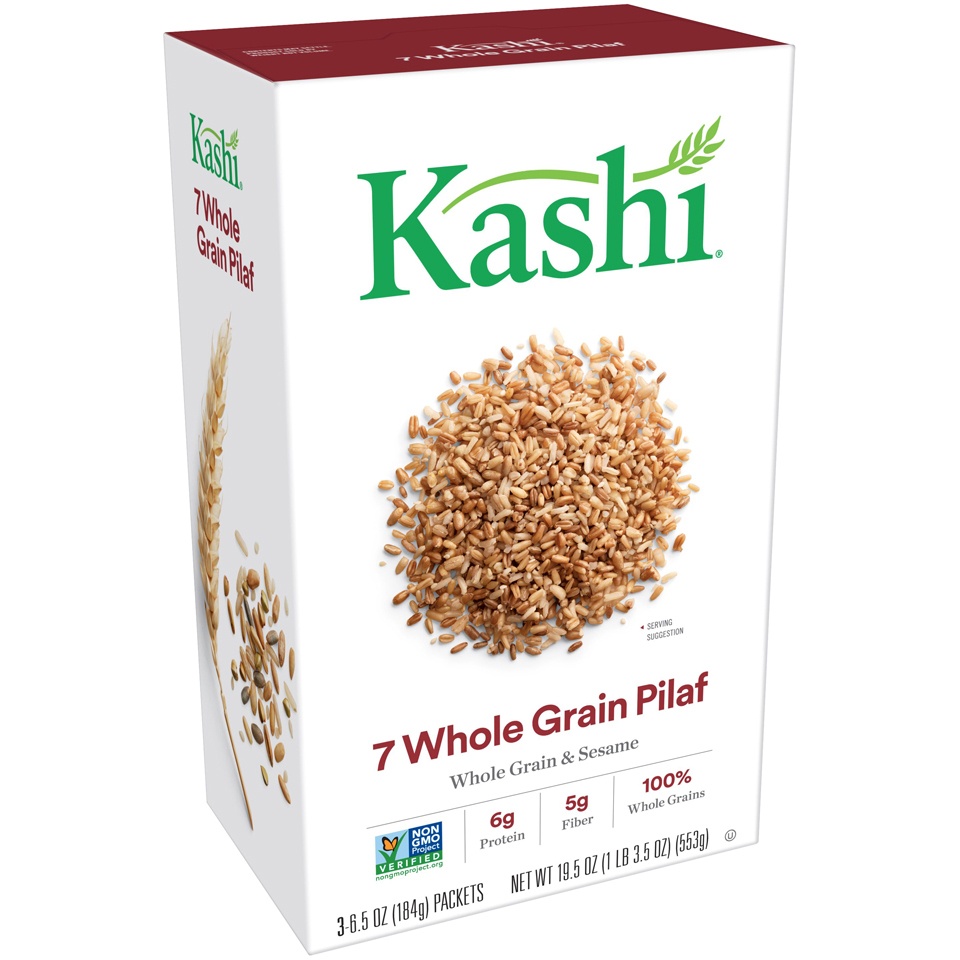 slide 2 of 7, Kashi 7 Whole Grain Pilaf, 19.5 oz