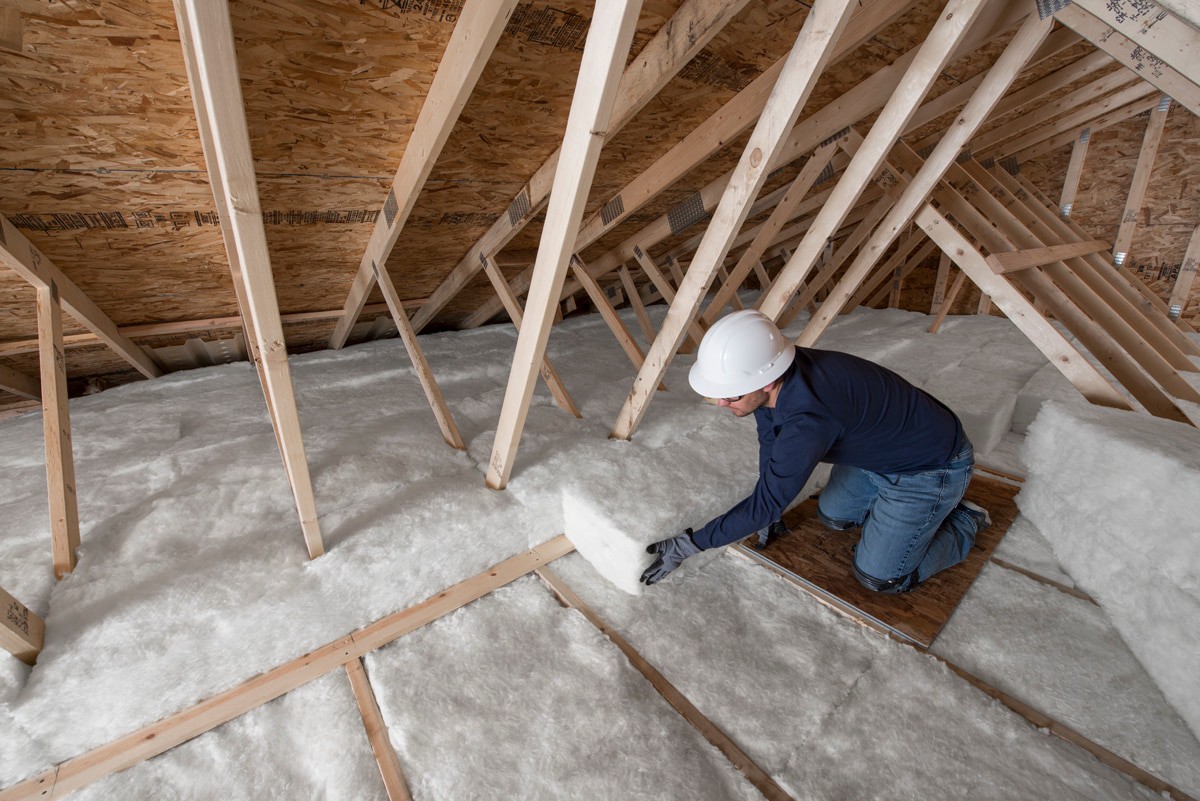 slide 4 of 6, Johns Manville R- 38 Attic Unfaced Fiberglass Batt Insulation 64-sq ft ( 24-in W x 48-in L), 1 ct