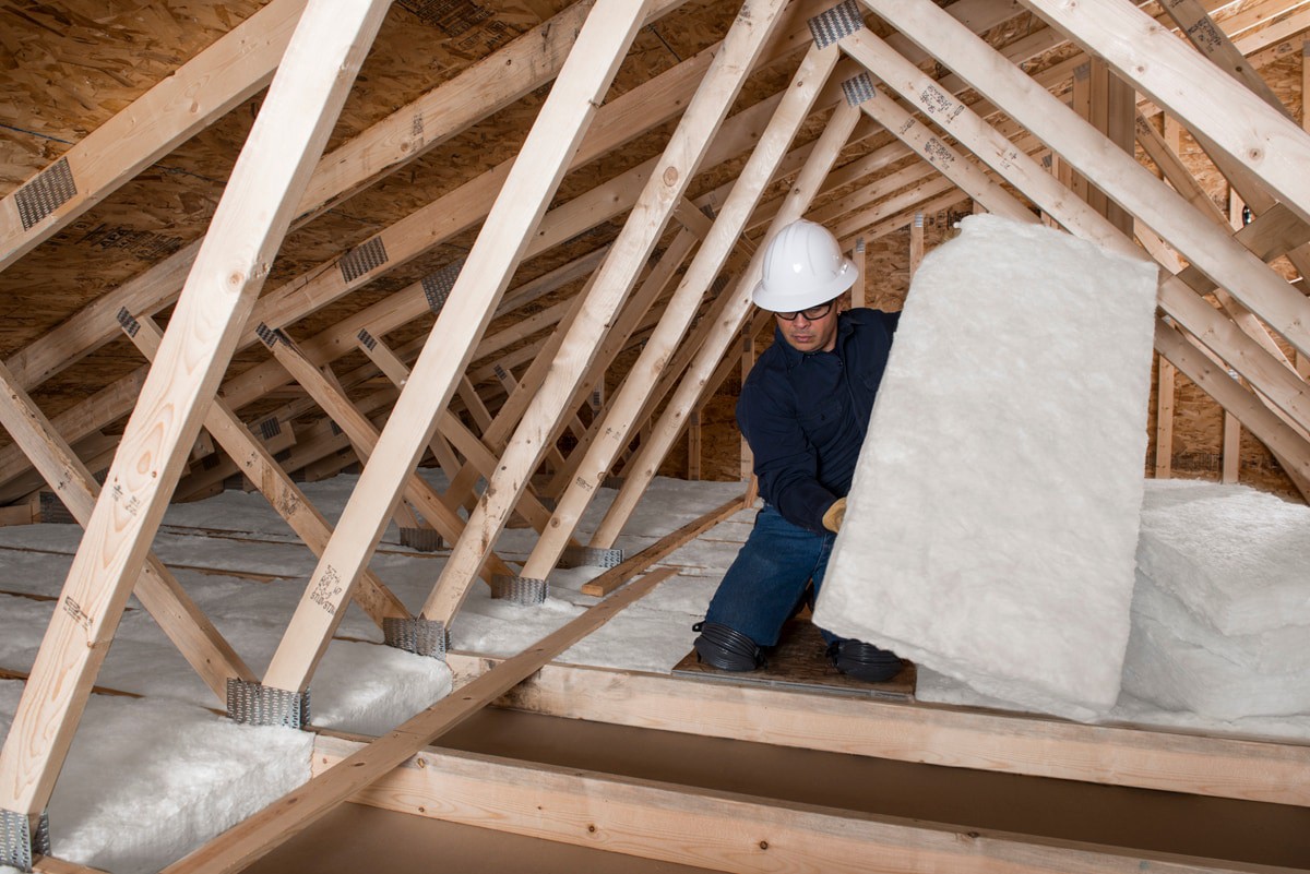 slide 3 of 6, Johns Manville R- 38 Attic Unfaced Fiberglass Batt Insulation 64-sq ft ( 24-in W x 48-in L), 1 ct