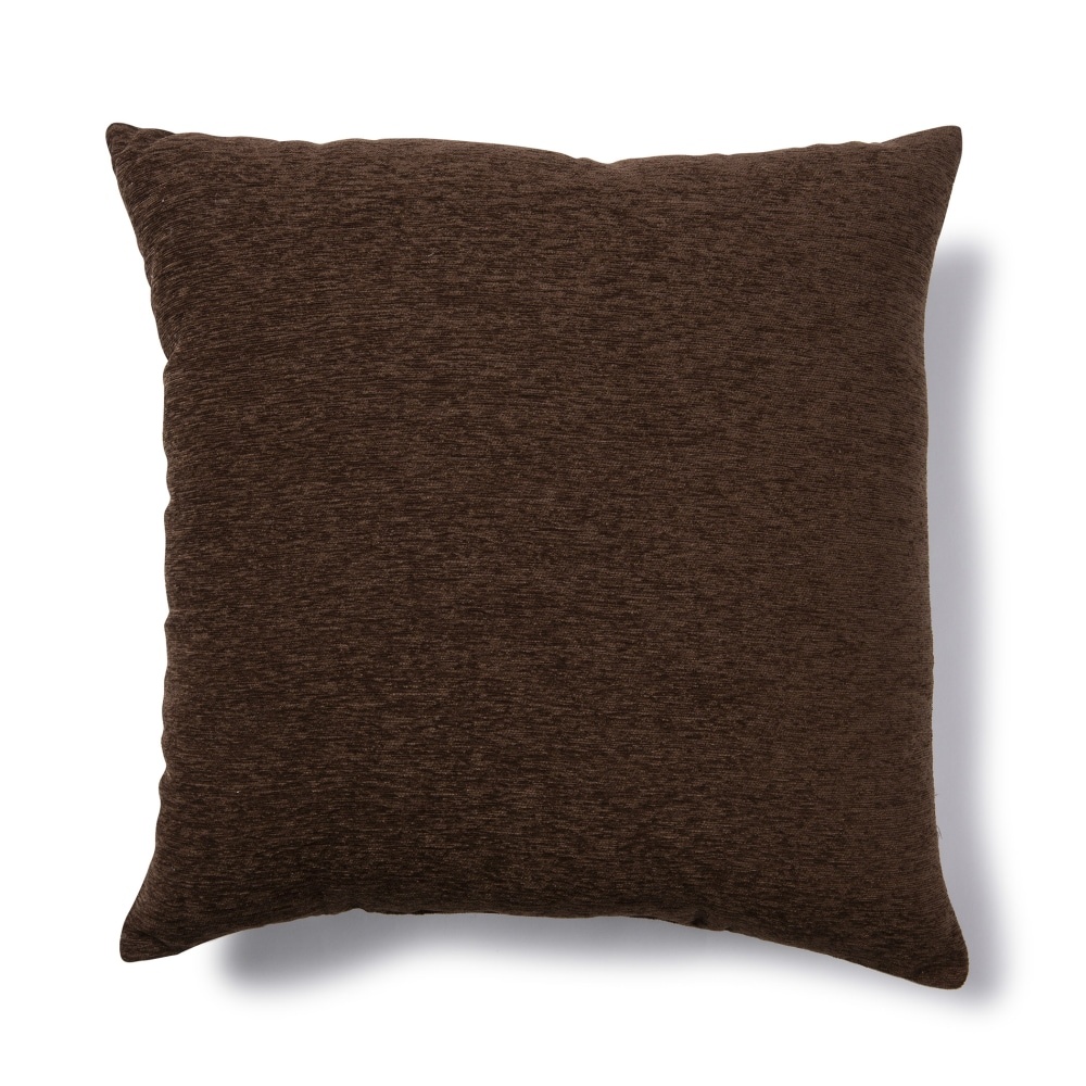 slide 1 of 1, Brentwood Crown Chenille Oversized Decor Pillow - Chocolate, 1 ct