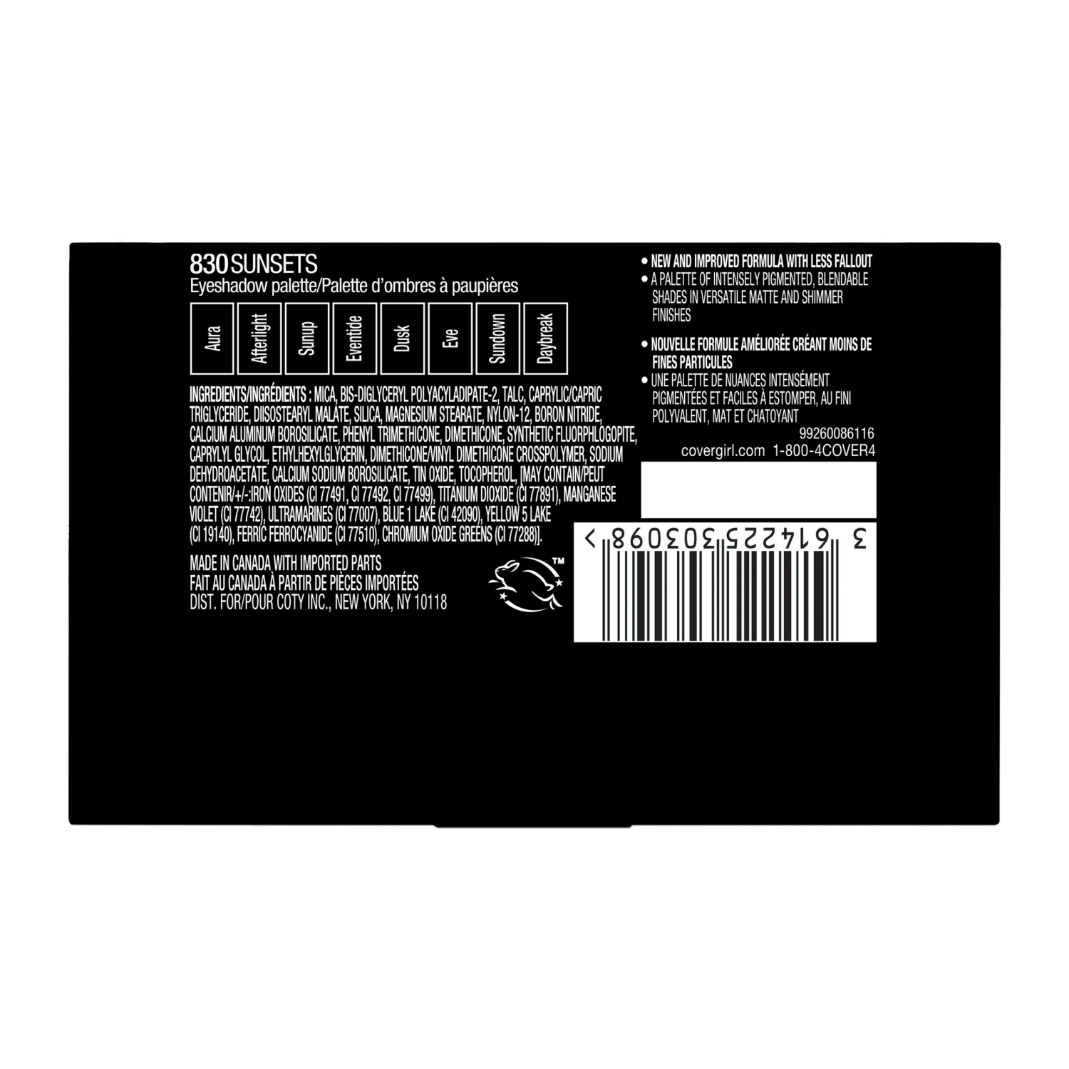 slide 2 of 8, Covergirl TruNaked Eye Shadow Palette, Sunsets, 8-Pan,., 23 oz