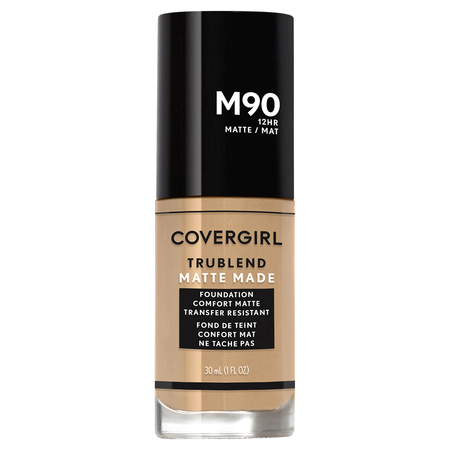 slide 1 of 1, Covergirl TruBlend Matte Made Liquid Foundation, Perfect Beige, 1.014 oz