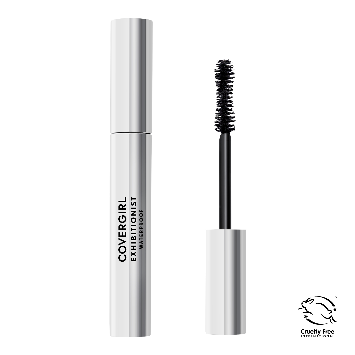 slide 5 of 8, Covergirl Exhibitionist Mascara Waterproof Very Black, 0.3 fl oz