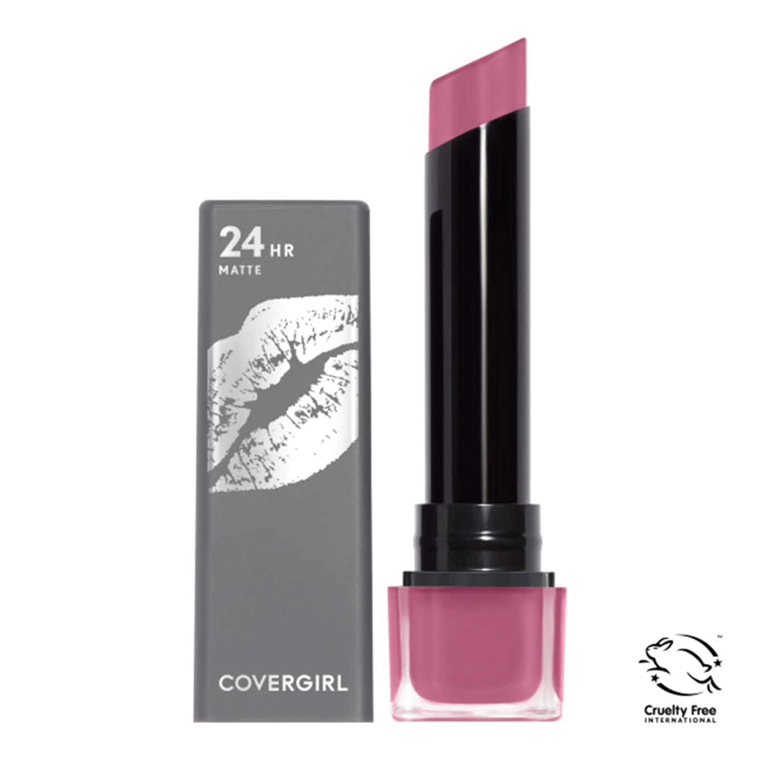slide 1 of 1, Covergirl Exhibitionist 24 Hour Matte Lipstick, Provocateur, 1 ct