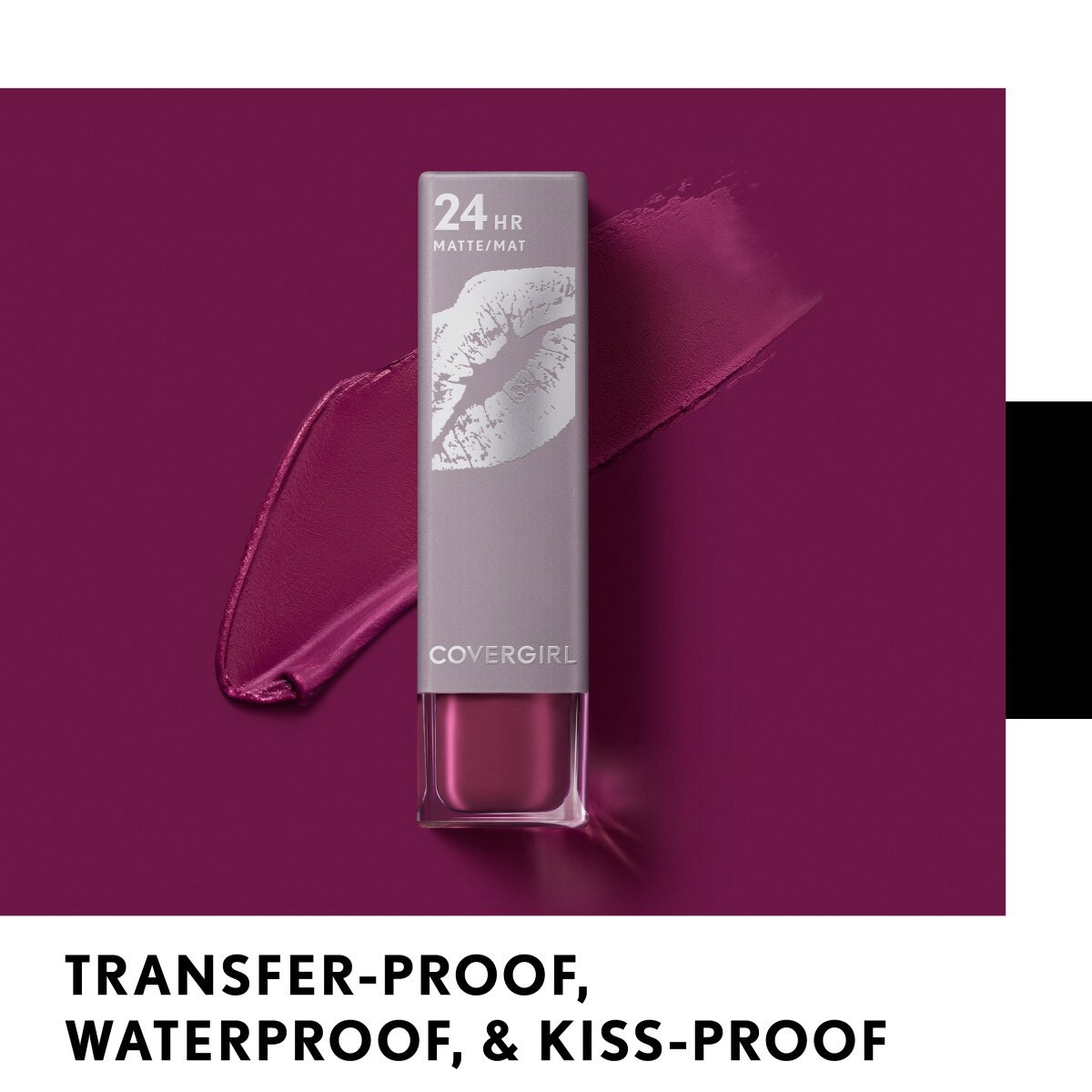 slide 4 of 7, Covergirl COVERGIRL Exhibitionist Ultra-Matte Lipstick, Provocateur, 2.80 g