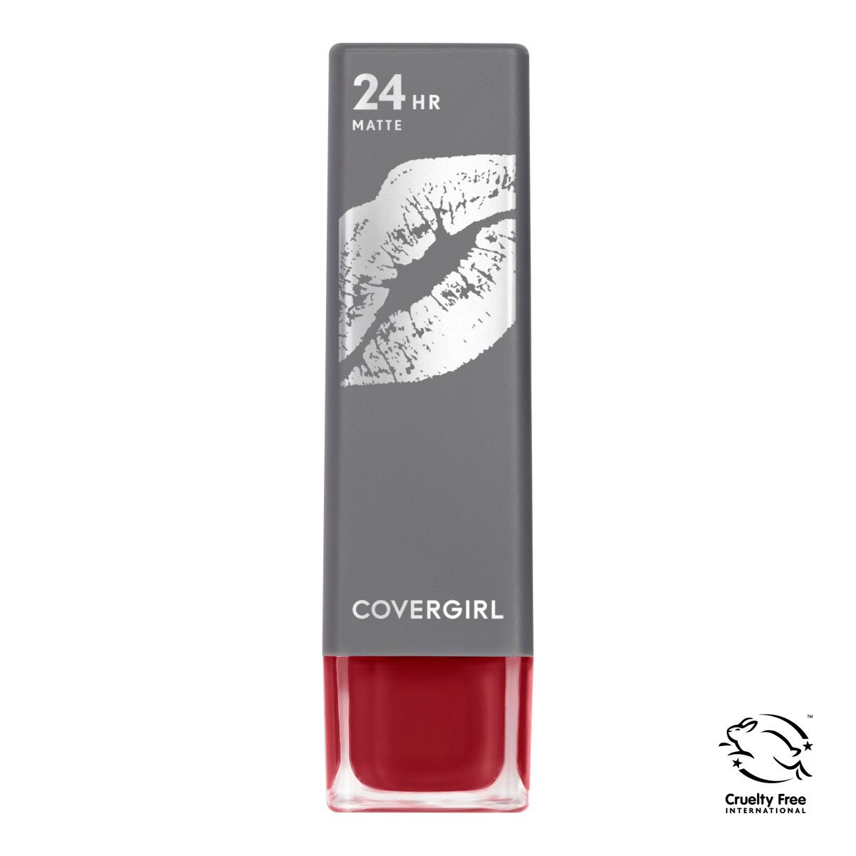 slide 2 of 3, Covergirl Exhibitionist Ultra-Matte Lipstick, The Real Thing, 2.80 g