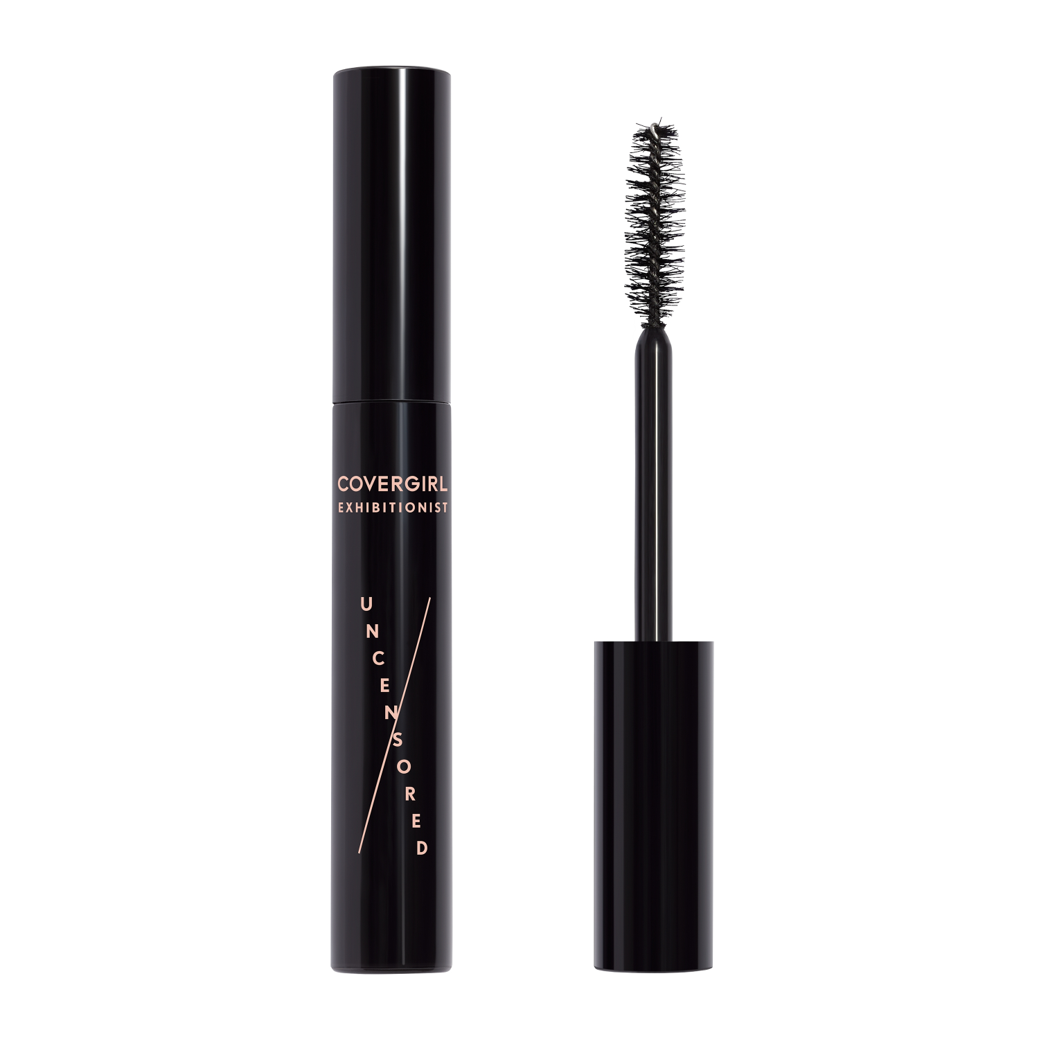 slide 3 of 5, Covergirl COVERGIRL Exhibitionist Uncensored Waterproof Mascara, Extreme Black, 0.3 fl oz