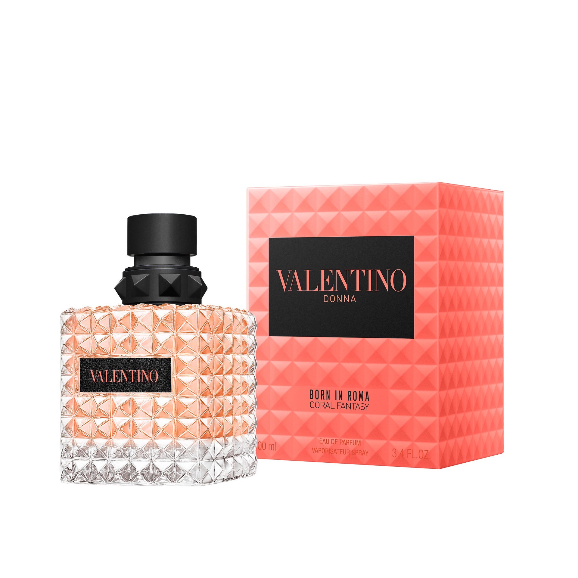 slide 2 of 2, Valentino Born in Roma Coral Fantasy Eau de Parfum with Rose & Orange 3.4 oz/100 mL,