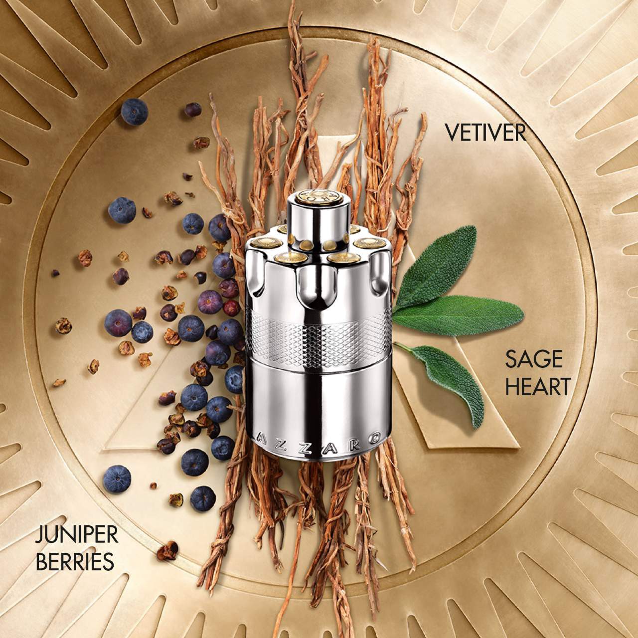 slide 2 of 4, Azzaro Wanted Eau de Parfum with Sage & Vetiver 3.3 oz eau de parfum spray, 3.3 oz