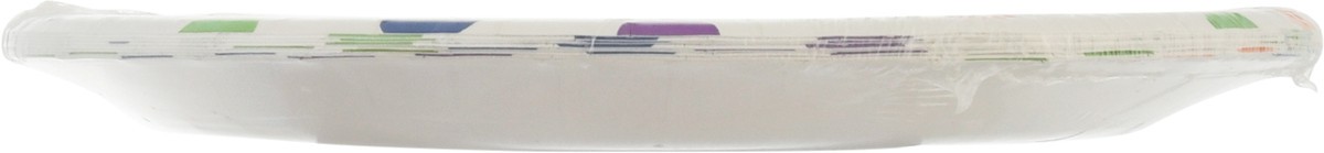 slide 4 of 9, Celebrations Creative Converting Dot/Stripe 7 Inch Round Plate, 9 ct