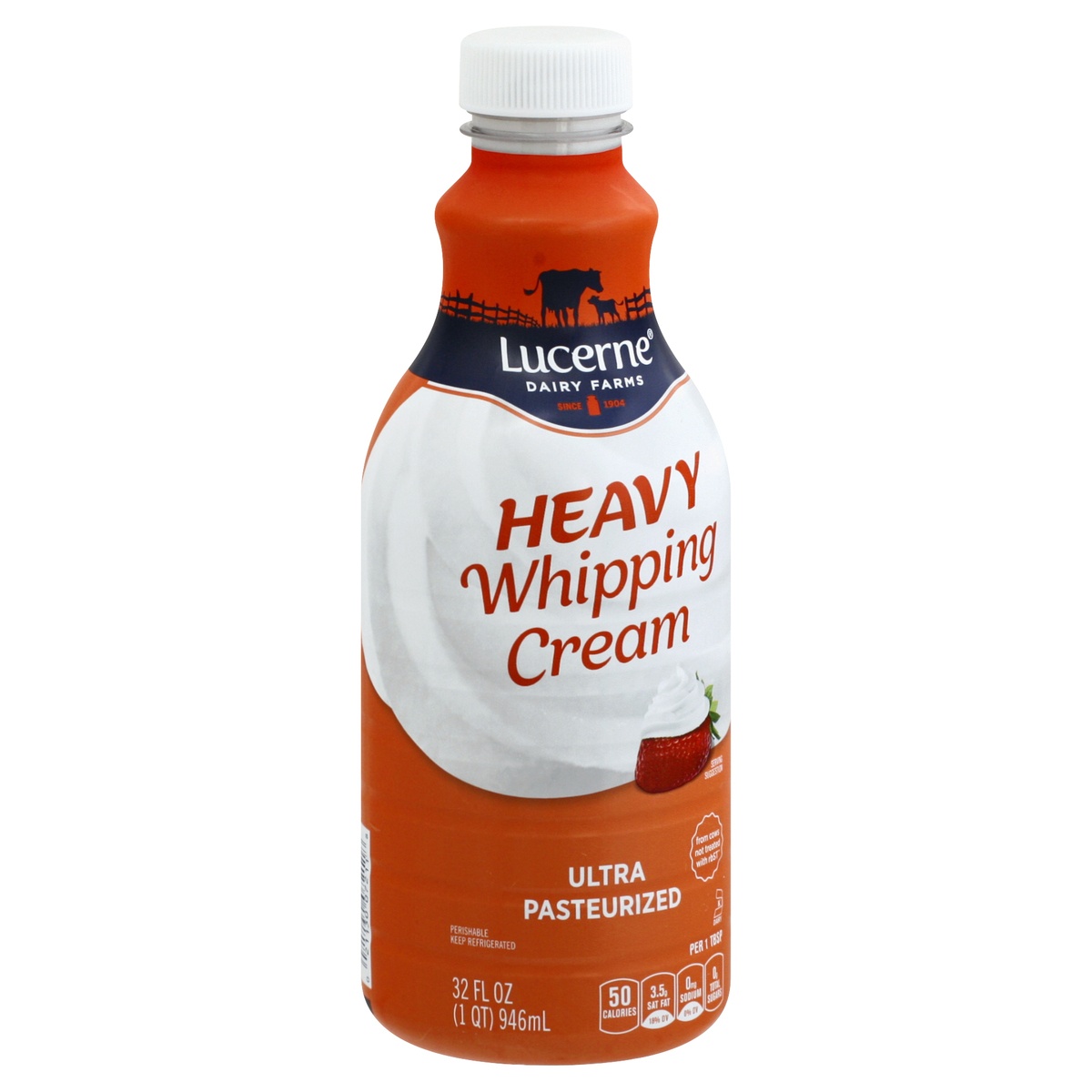 slide 2 of 9, Lucerne Dairy Farms Heavy Whipping Cream, 32 fl oz