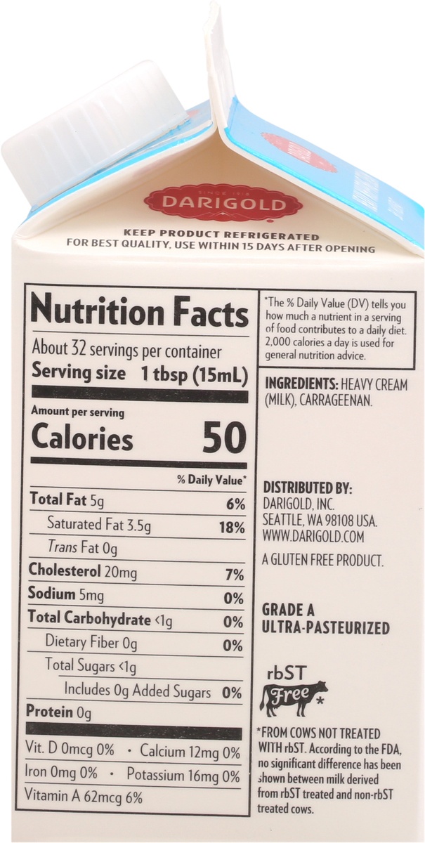 Darigold 36 Heavy Whipping Cream 16 fl oz 16 fl oz Shipt