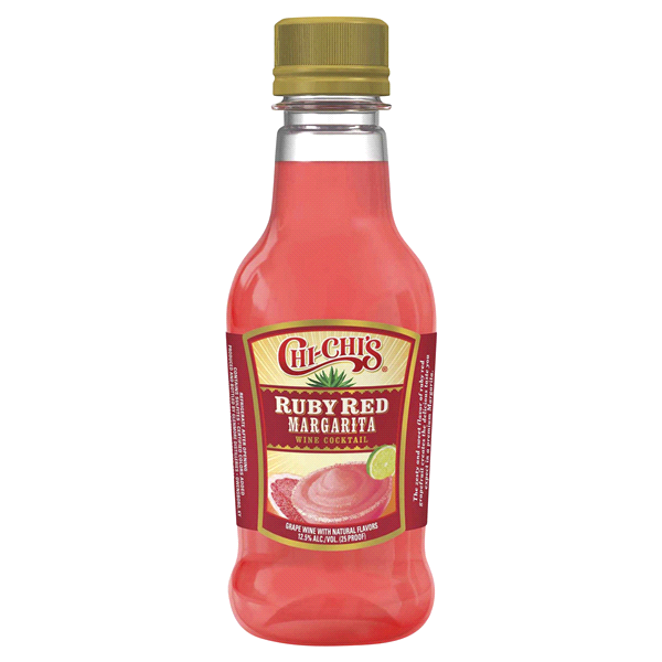 slide 1 of 1, Chi-Chis Chi-Chi's Wine-Based Ruby Red Margarita 187ml 25 Proof, 187 ml