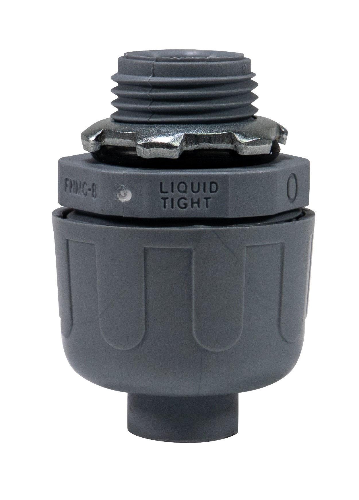 slide 6 of 6, Southwire 1/2-in Liquid Tight PVC Screw-in Connector Conduit Fittings, 1 ct
