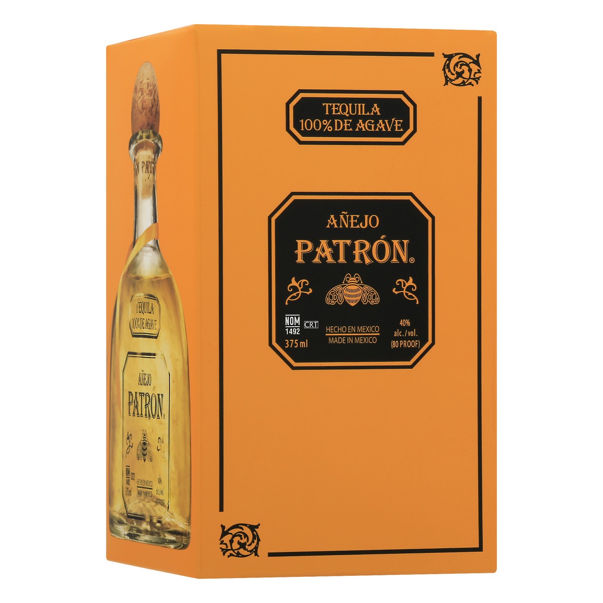 slide 2 of 9, Patrón 100% De Agave Anejo Tequila 375 ml, 375 ml