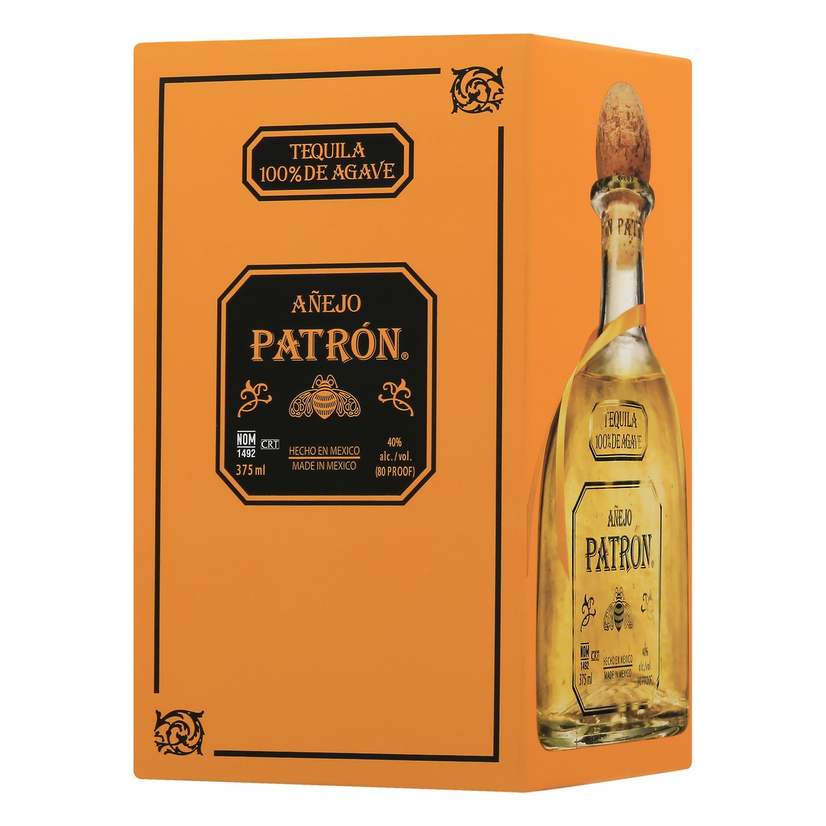 slide 4 of 9, Patrón Patron Anejo Tequila 40% 37.5Cl/375Ml, 375 ml