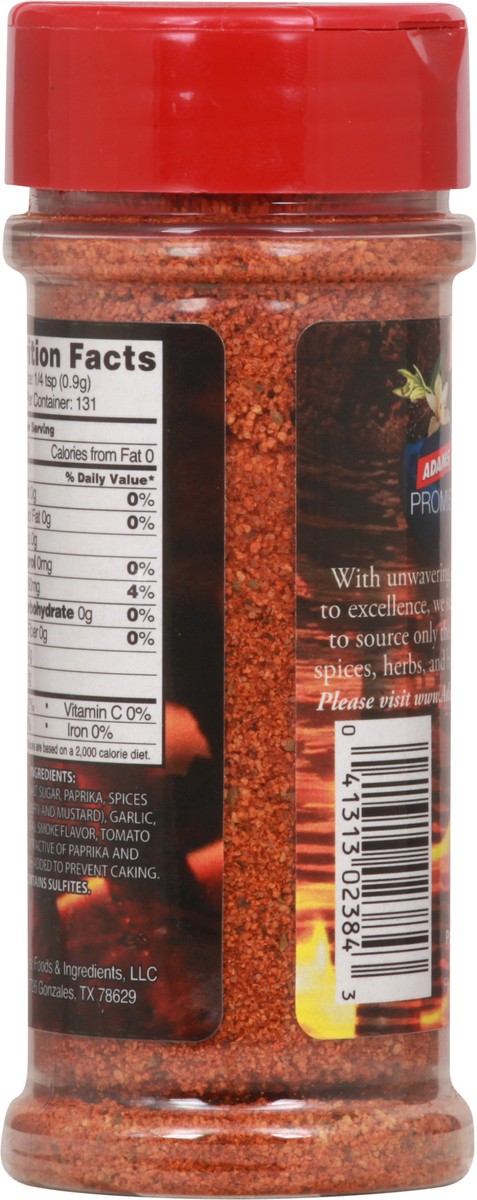 slide 5 of 12, Adams Texas BBQ Seasoning 4.16 oz, 4.16 oz