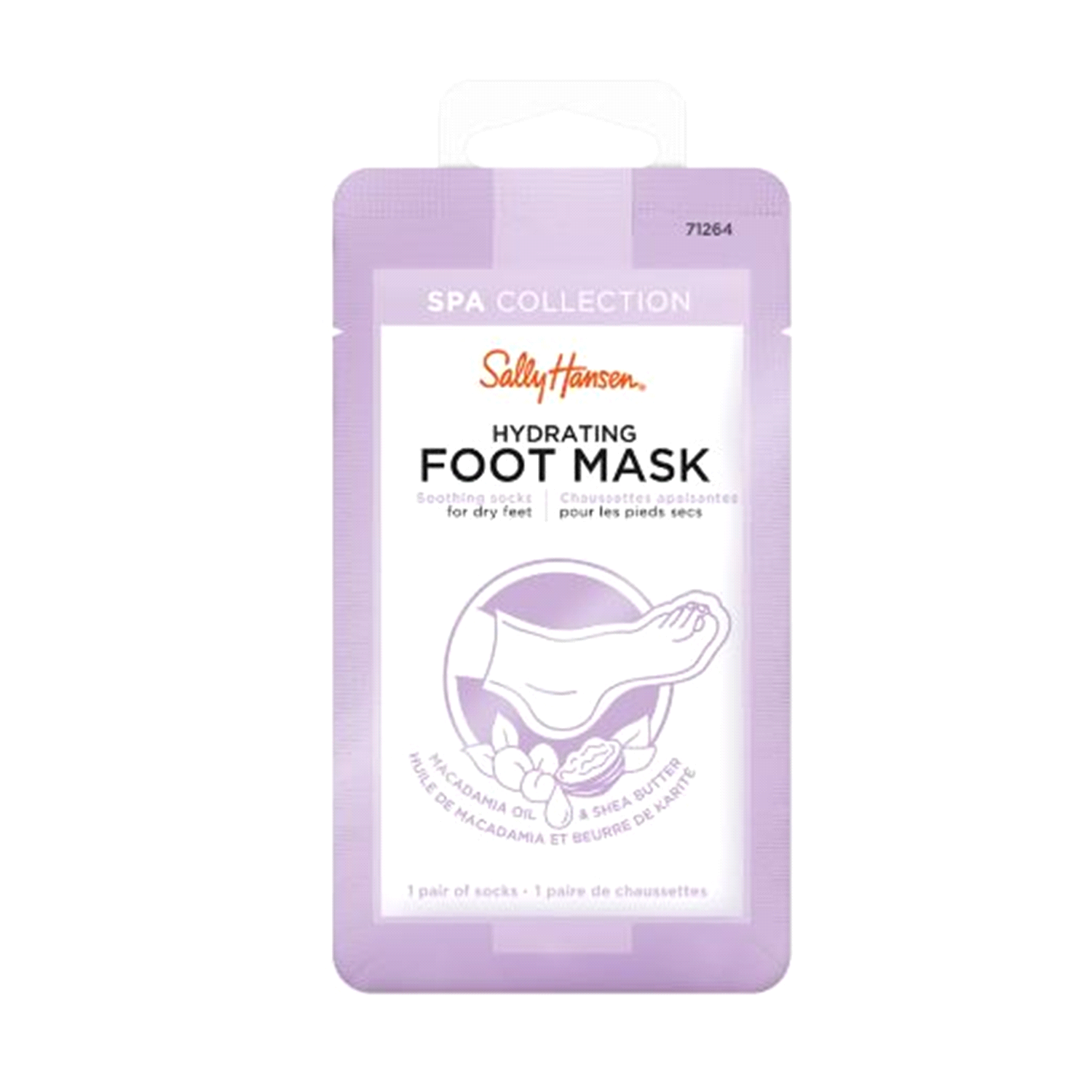 slide 1 of 2, Sally Hansen Spa Collection 71264 Hydrating Foot Mask - 0.88 fl oz, 0.88 fl oz