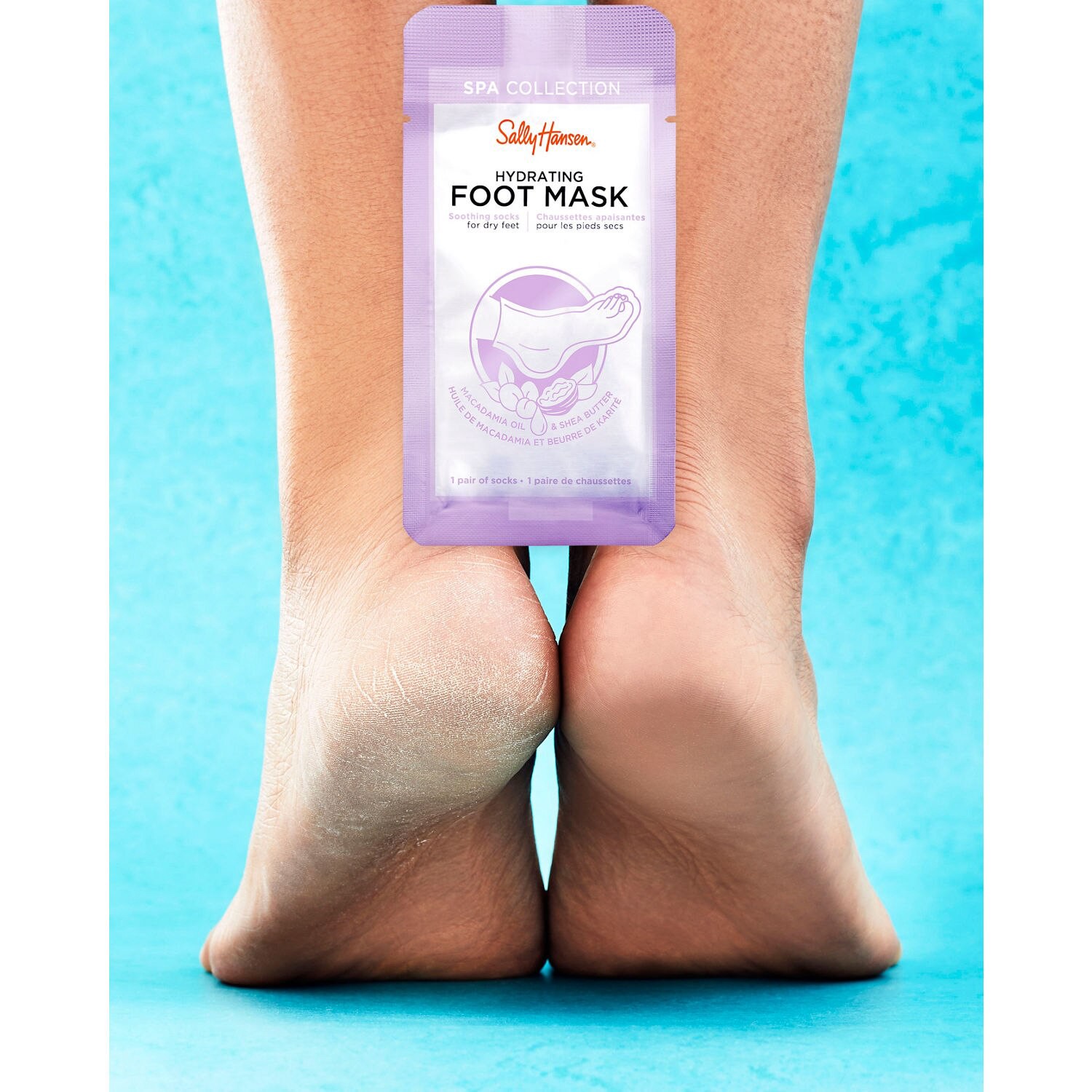 slide 4 of 4, Sally Hansen Spa Collection Hydrating Foot Mask 1 ea, 1 ct