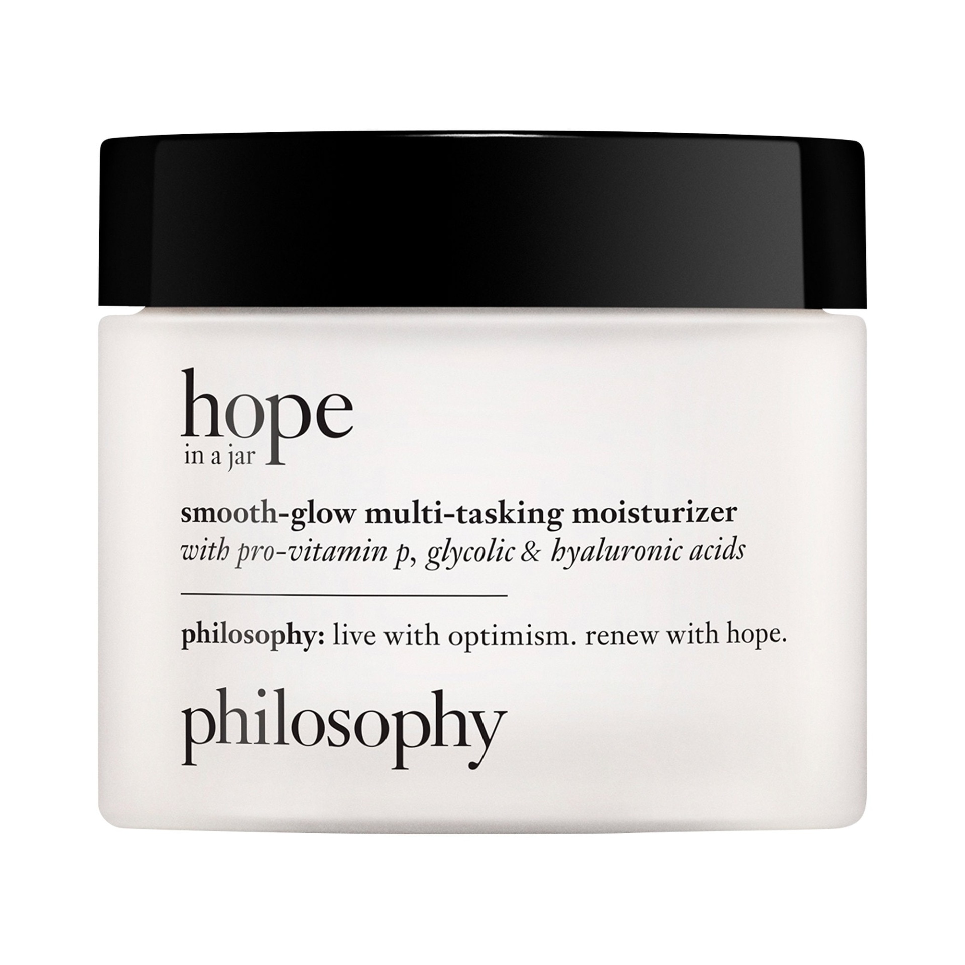 slide 1 of 1, philosophy Hope In a Jar Smooth-Glow Multi-Tasking Moisturizer 2 oz/ 60 mL, 