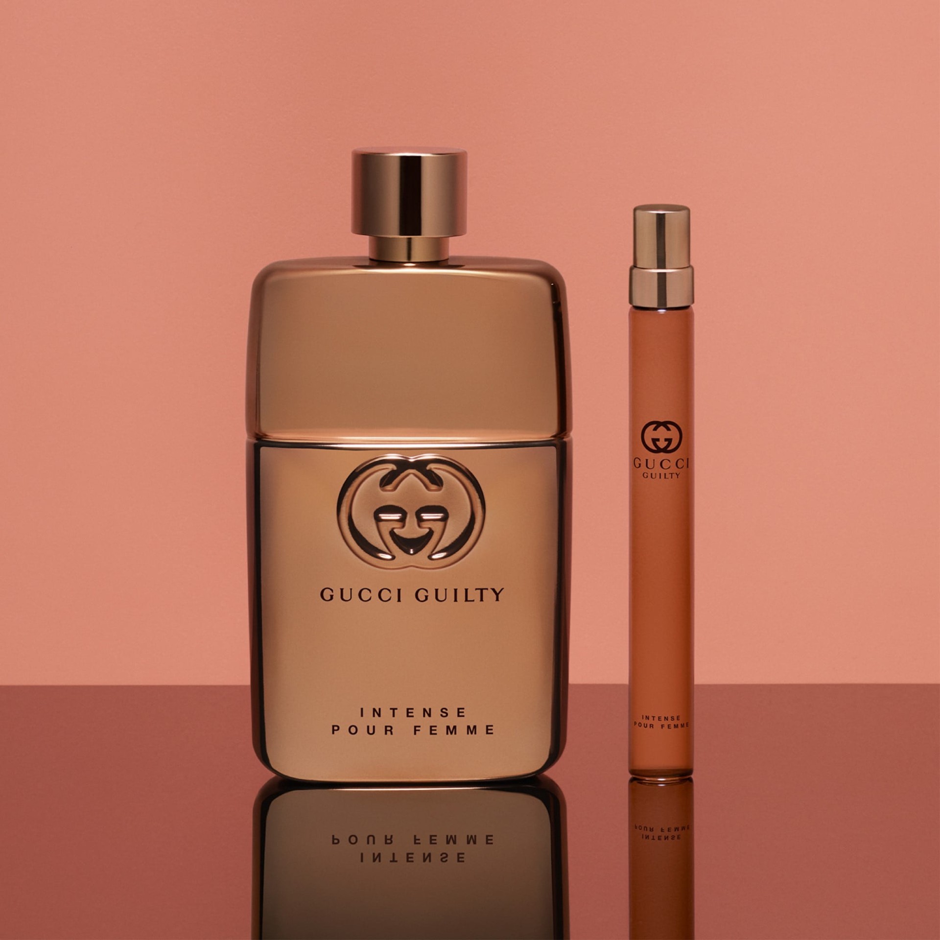 slide 3 of 5, Gucci Guilty Pour Femme Eau de Parfum Intense with Mandarin, Ylang Ylang and Patchouli 1.6/50, 
