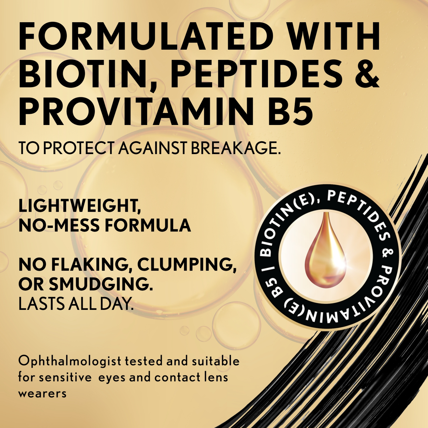 slide 8 of 8, Covergirl Exhibitionist Stretch & Strengthen Mascara, Very Black, 0.02 fl oz