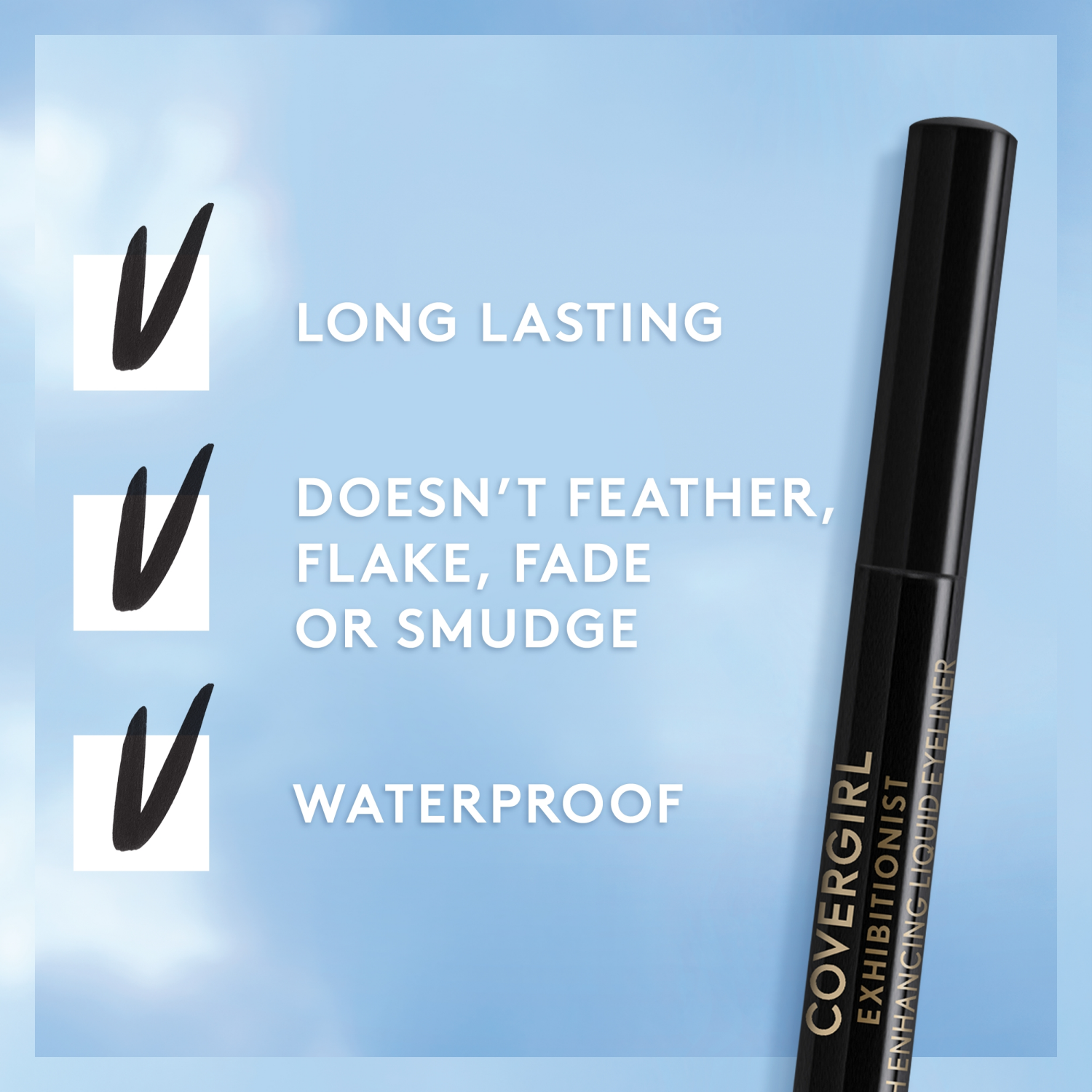 slide 8 of 8, Covergirl COVERGIRL CG Lash Enhancing Liquid Matte Black 100 1 ML, 1 ml