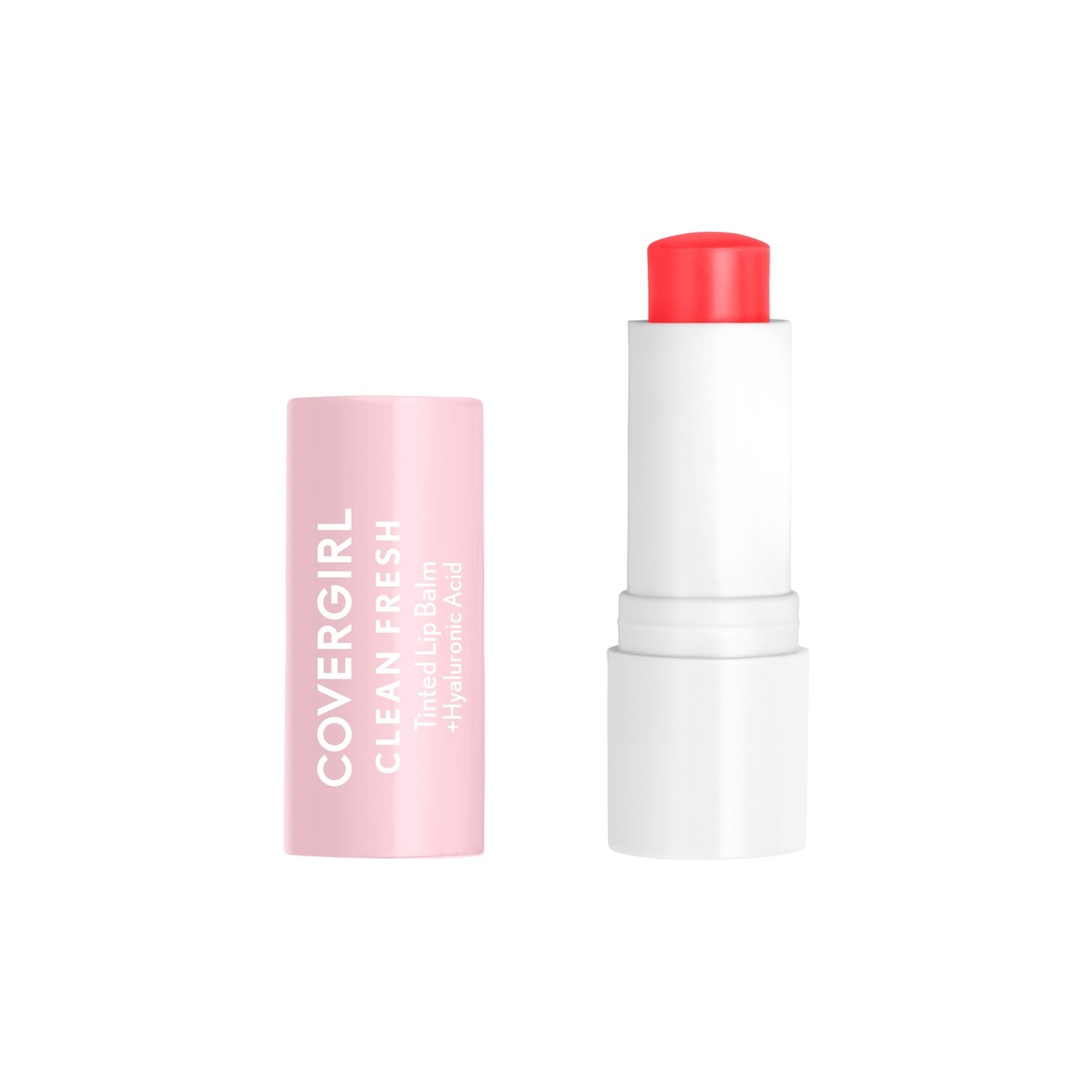 slide 5 of 7, Covergirl Lip Balm, Tinted, Life Is Pink 300, Clean Fresh, 0.14 oz