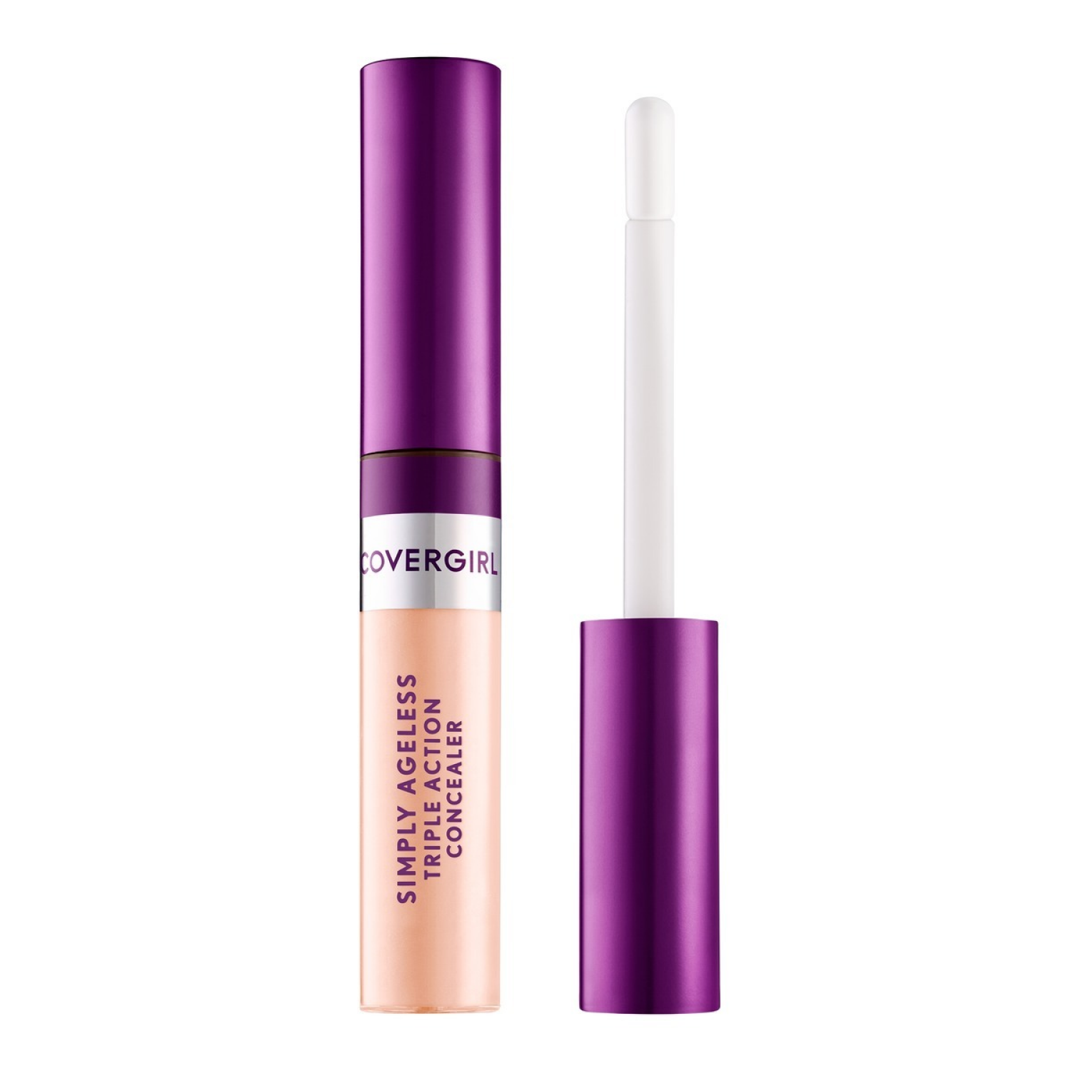 slide 3 of 5, Covergirl COVERGIRL Simply Ageless Triple Action Concealer, Ivory 305, 0.24 fl oz