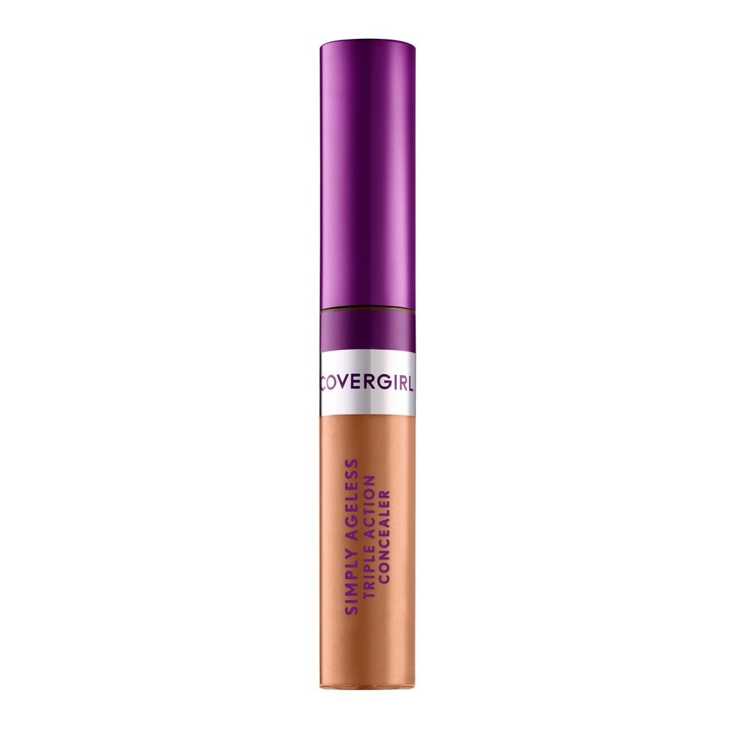 slide 5 of 5, Covergirl COVERGIRL Simply Ageless Triple Action Concealer, Soft Sable 380, 0.24 fl oz