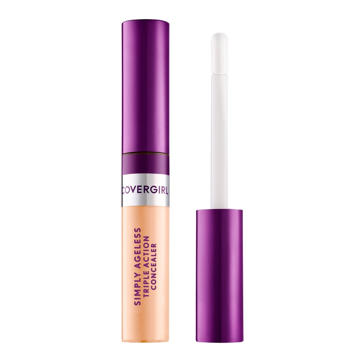 slide 3 of 5, Covergirl COVERGIRL Simply Ageless Triple Action Concealer, Light 310, 0.24 fl oz