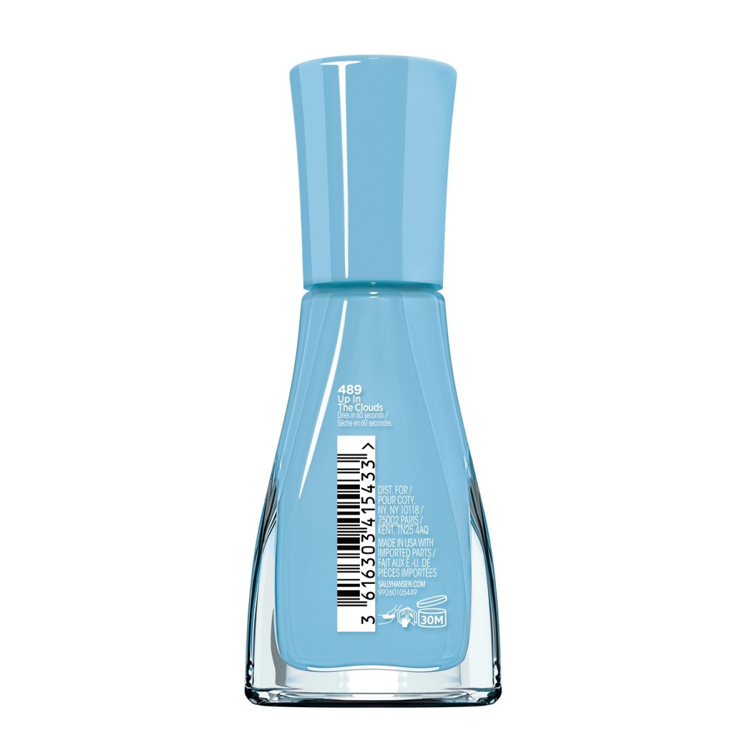 slide 2 of 7, Sally Hansen Insta-Dri Nail Polish, Up In the Clouds, .31 fl oz, 0.31 fl oz