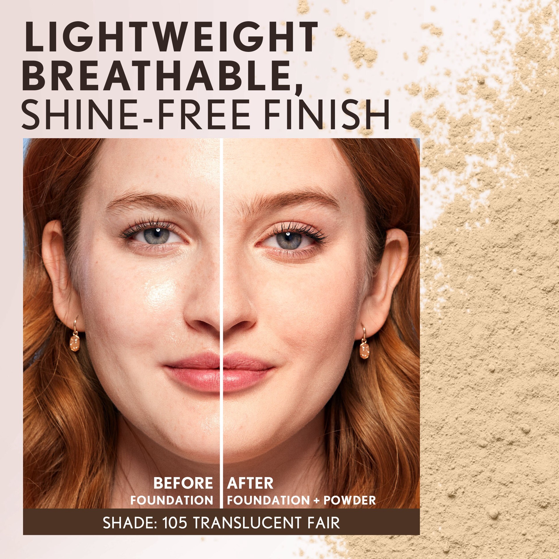 slide 2 of 9, COVERGIRL Clean Invisible Loose Powder Translucent Fair, 0.63 oz