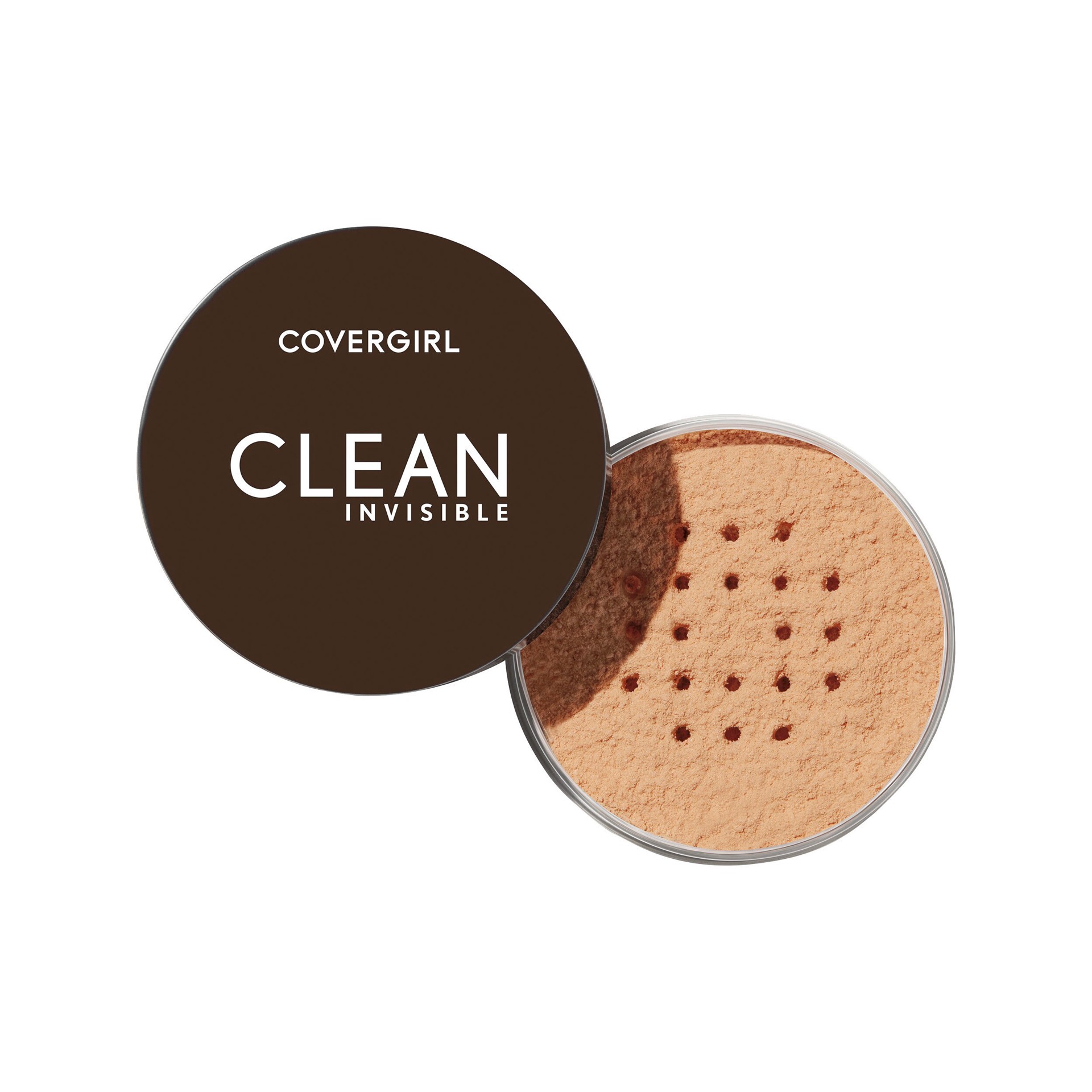 slide 5 of 9, Covergirl Clean Invisible Loose Powder - Loose Powder, Setting Powder, Vegan Formula - Translucent Medium Warm, 20g (0.7 oz), 18 g