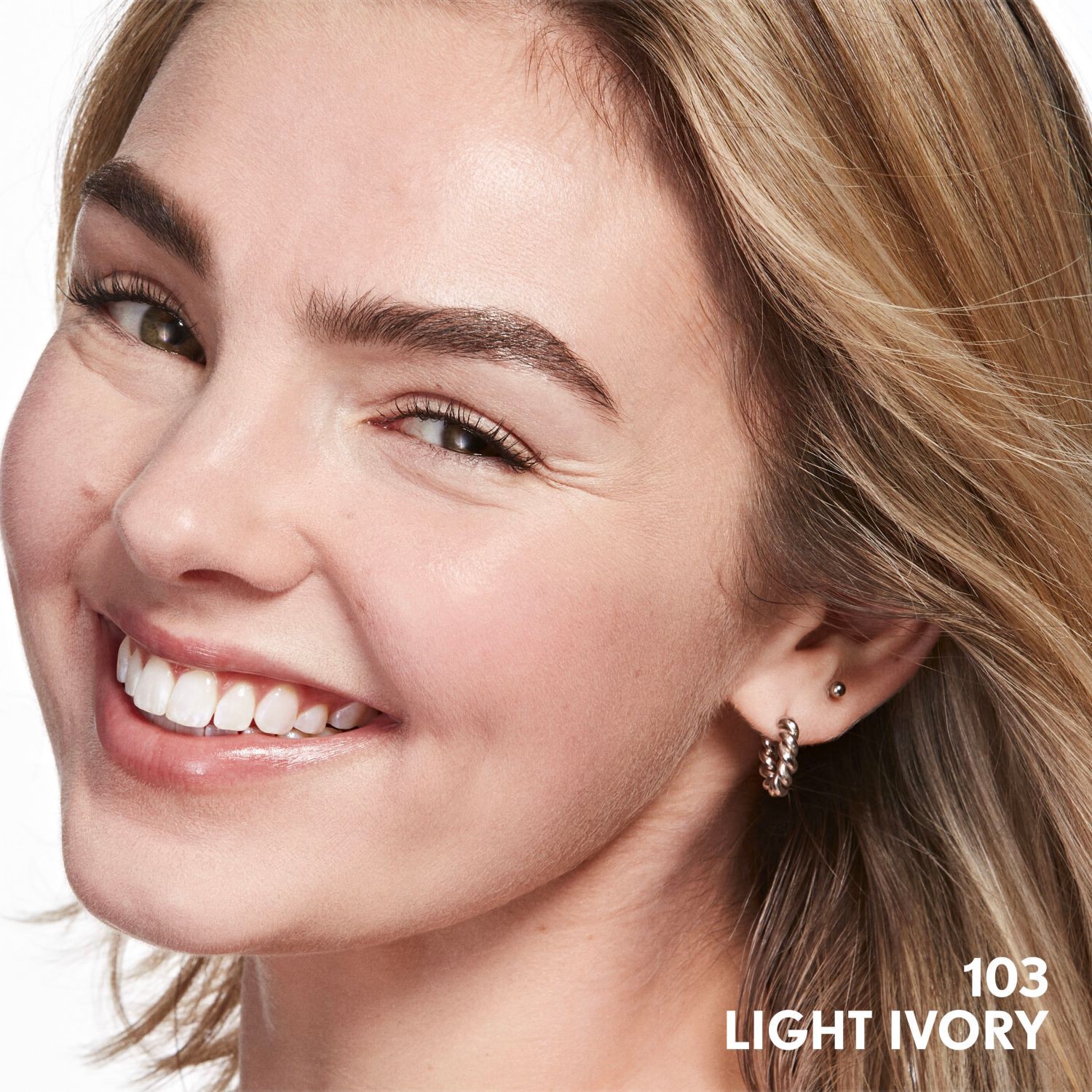 slide 2 of 9, Covergirl Clean Invisible Liquid Makeup, 103 Light Ivory, 1 ct