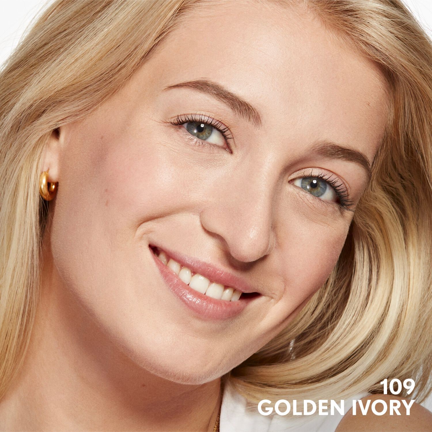 slide 8 of 9, Covergirl Clean Invisible Liquid Makeup, 109 Golden Ivory, 1 ct