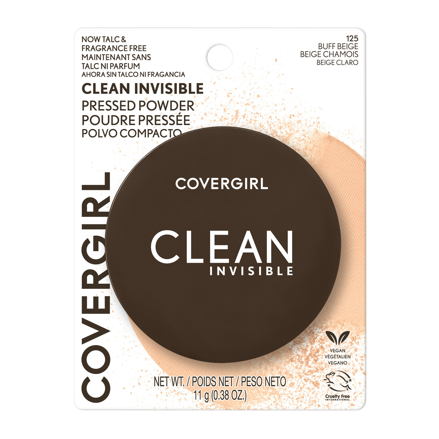 slide 1 of 8, Covergirl CoverGirl Clean Press Powder Buff Beige, 1 ct