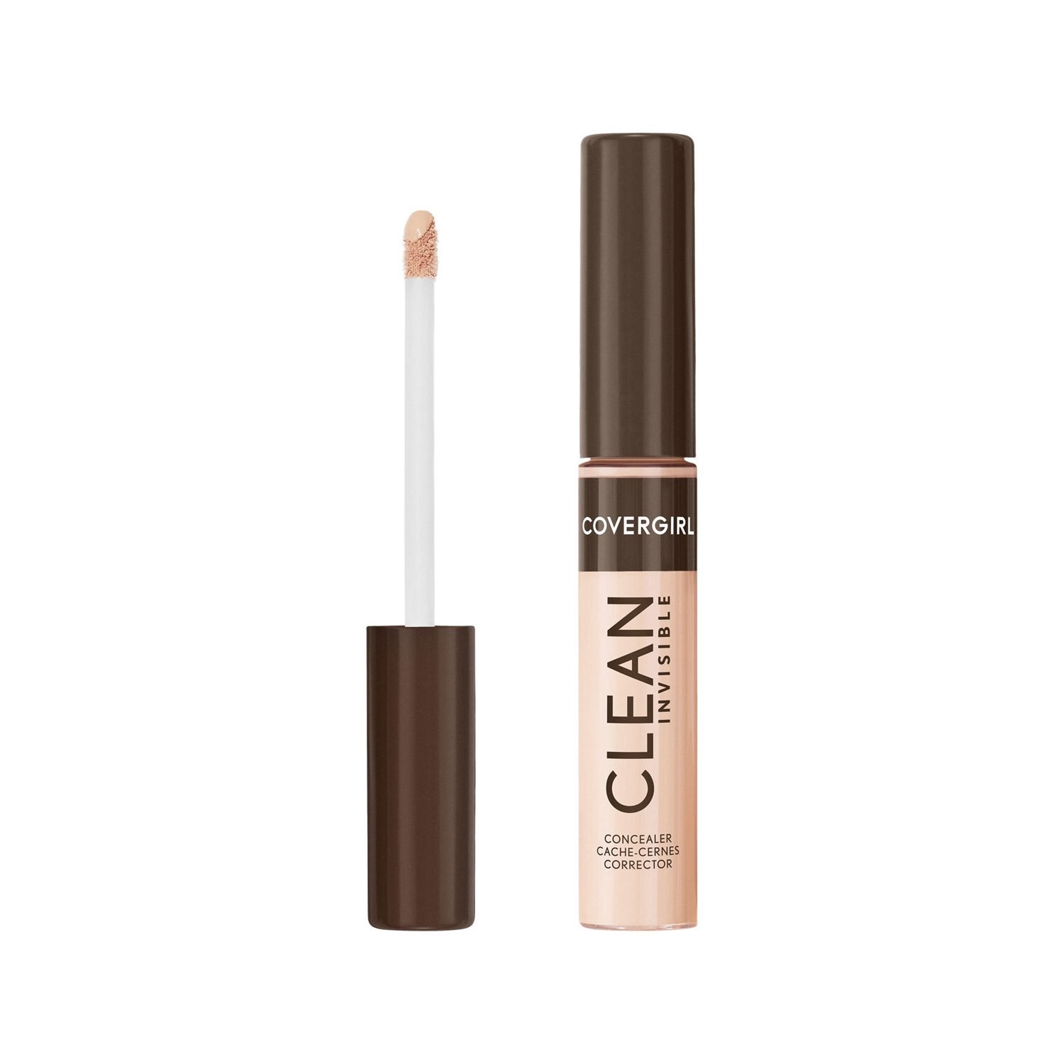 slide 11 of 12, Covergirl Clean Invisible Concealer - 101 Porcelain - 0.23 fl oz, 0.23 fl oz