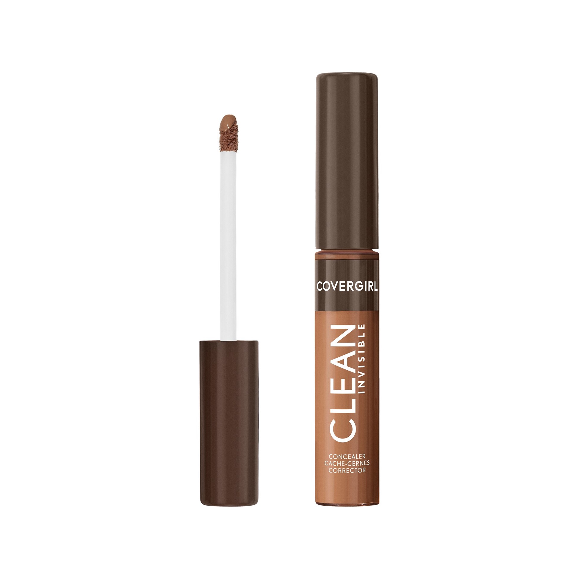 slide 9 of 13, Covergirl Clean Invisible Concealer, Bronze, 0.23oz, 7 ml