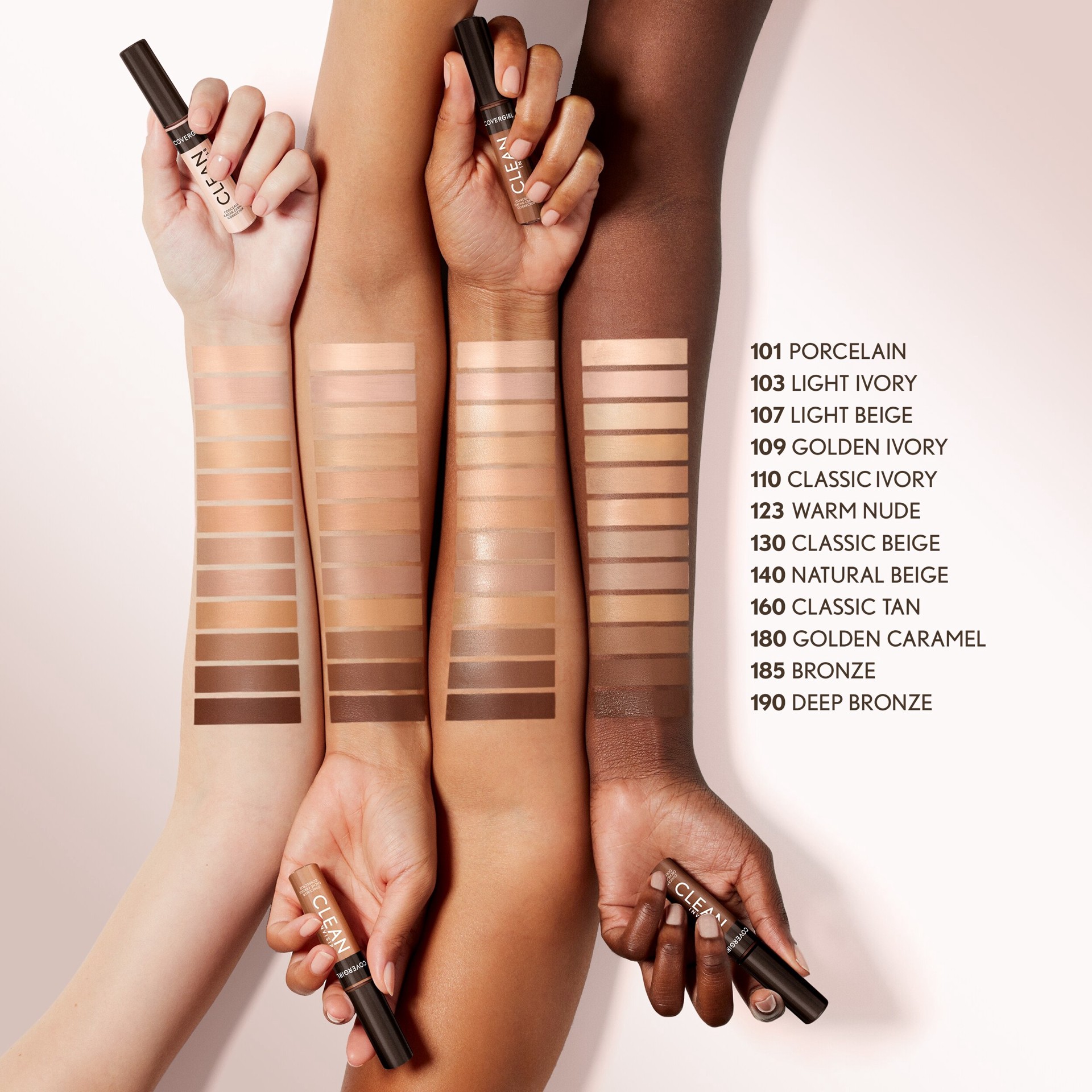 slide 8 of 13, Covergirl Clean Invisible Concealer, Bronze, 0.23oz, 7 ml