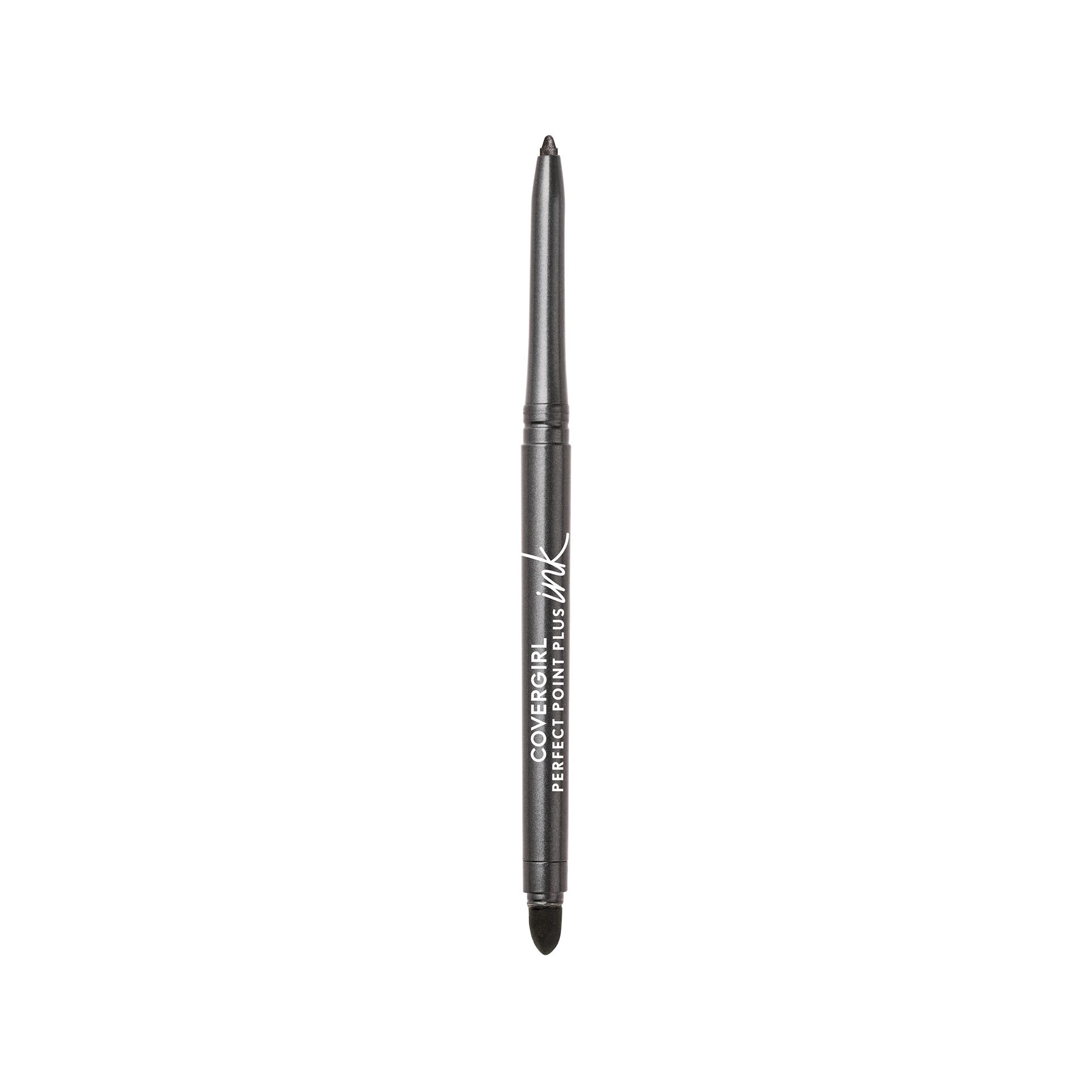 slide 7 of 13, Covergirl Perfect Point Plus Ink Gel Eye Pencil, Pigmented, Long-Wearing, Vegan Formula, Metallic Slate 290, 0.01oz (0.28g), 0.28 g